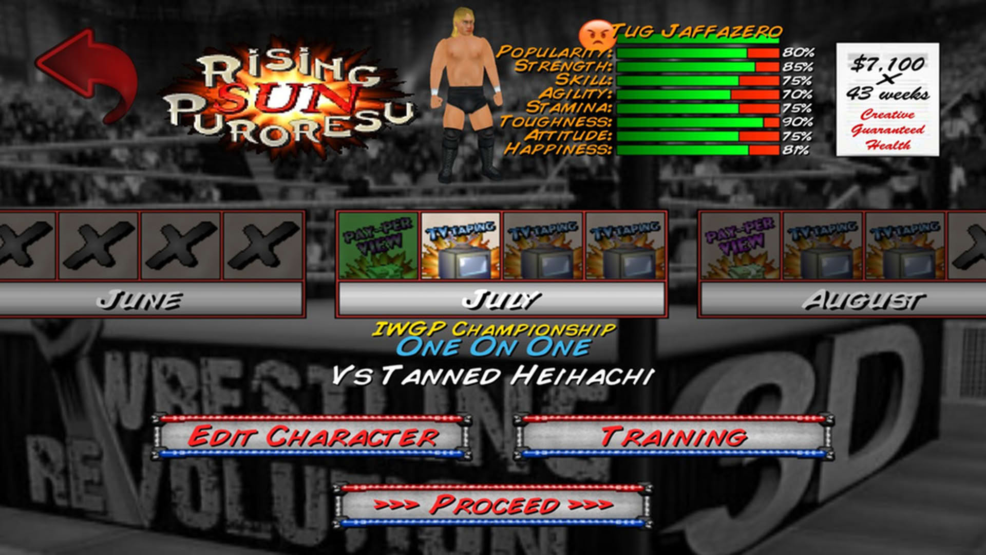 Screenshot for Wrestling Revolution 3D