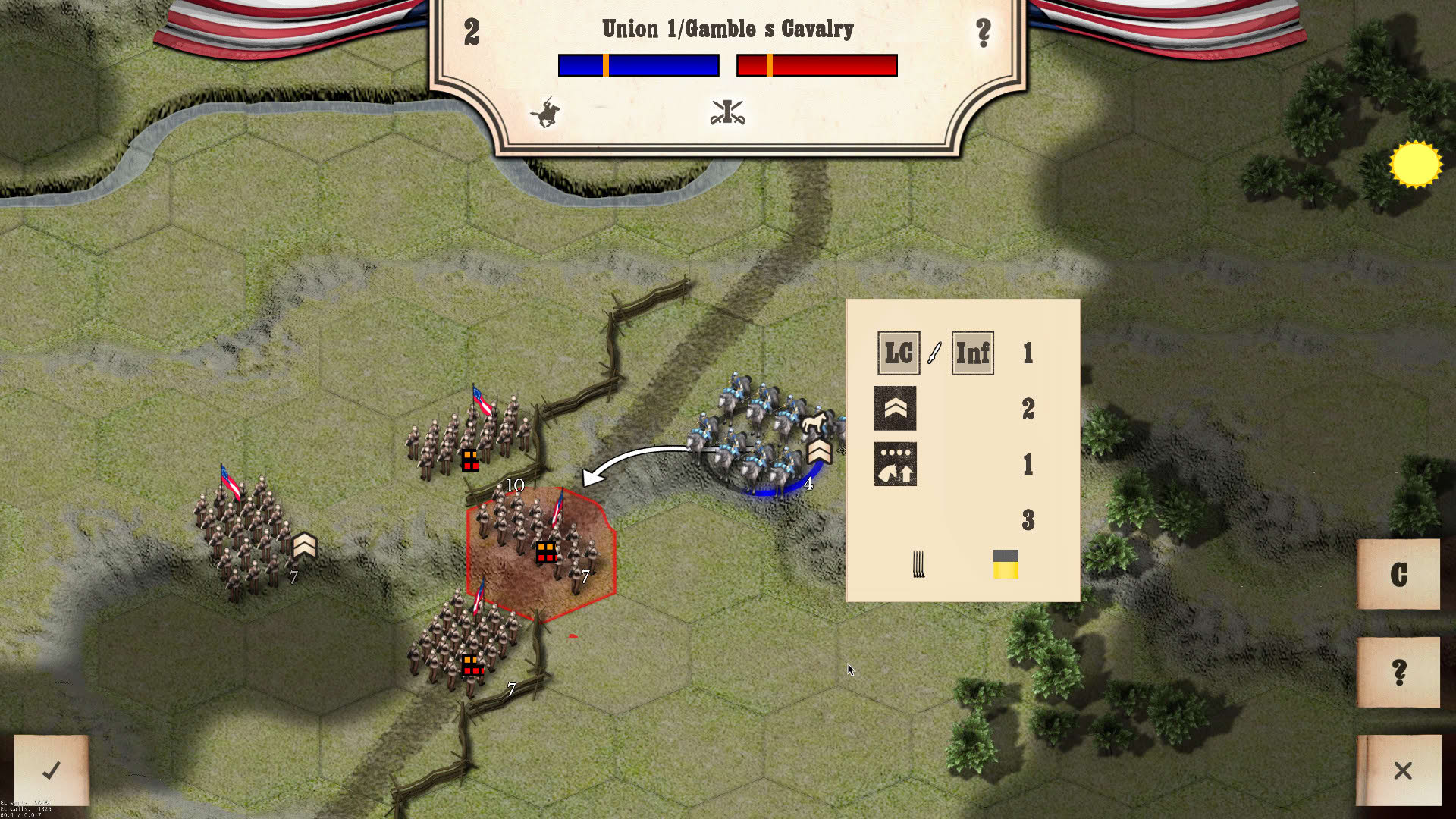 Screenshot for Civil War: Gettysburg