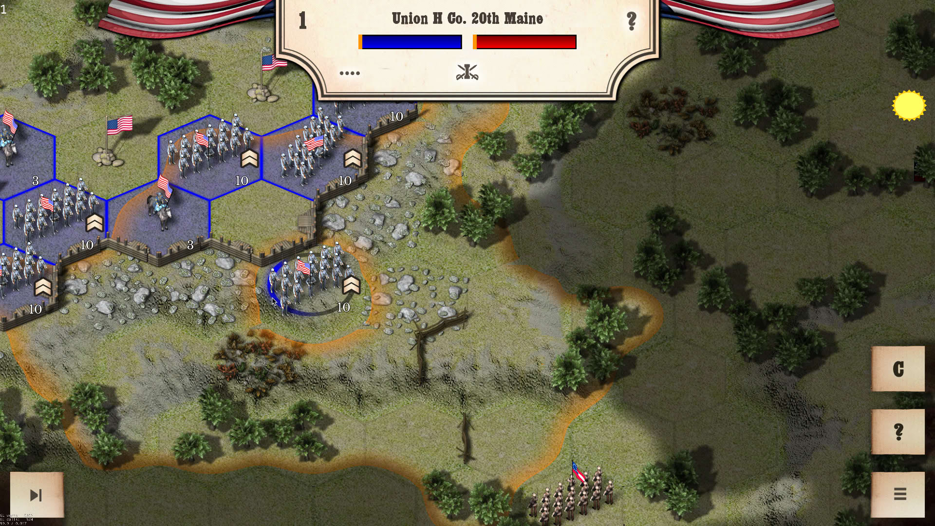 Screenshot for Civil War: Gettysburg