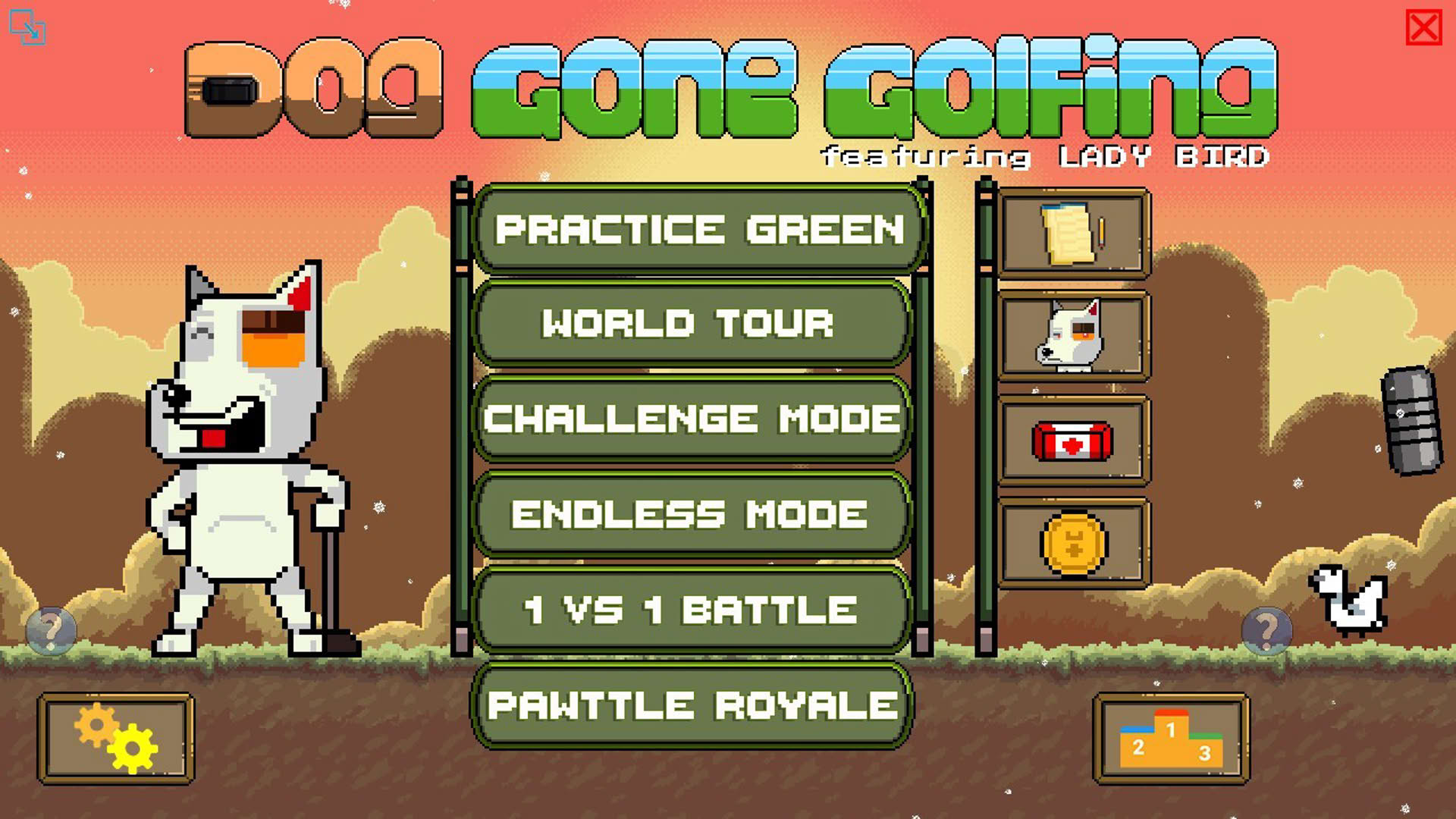 Screenshot for Dog Gone Golfing