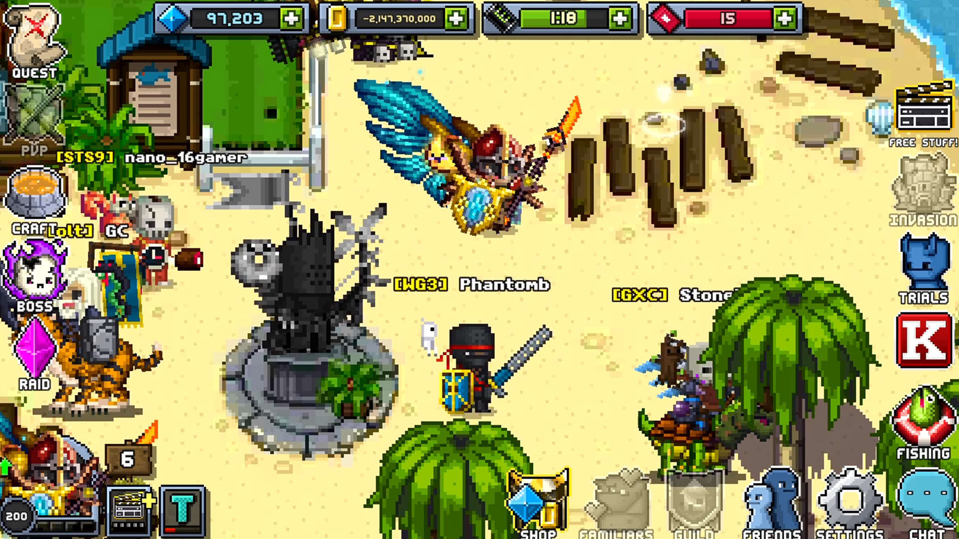 Screenshot for Bit Heroes
