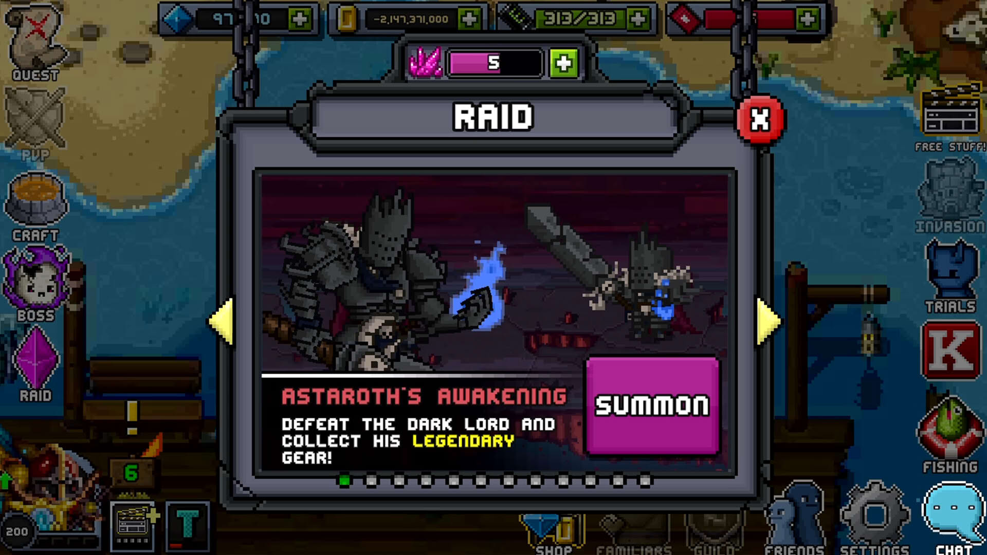 Screenshot for Bit Heroes