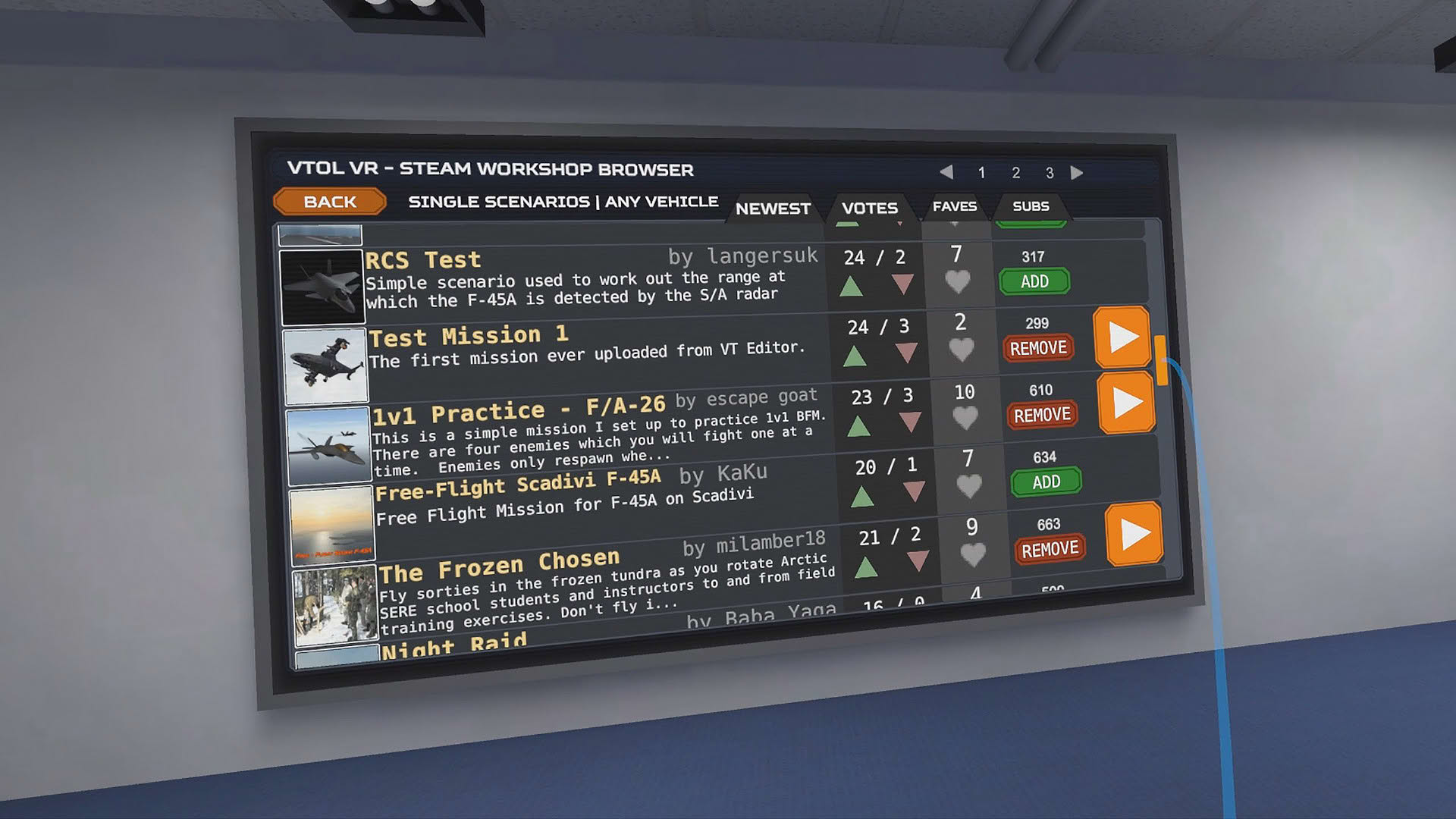 Screenshot for VTOL VR