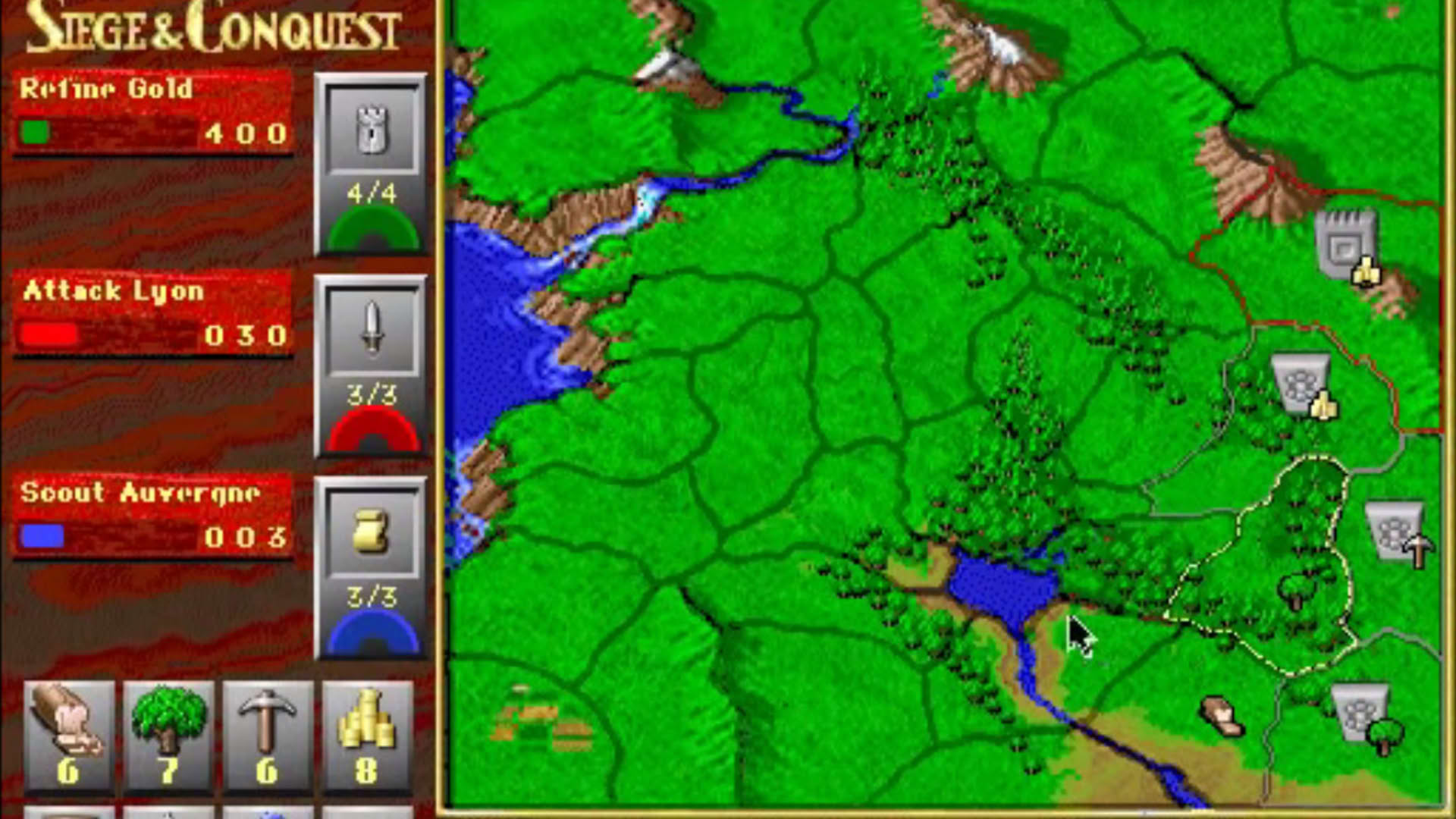 Screenshot for Castles II: Siege & Conquest