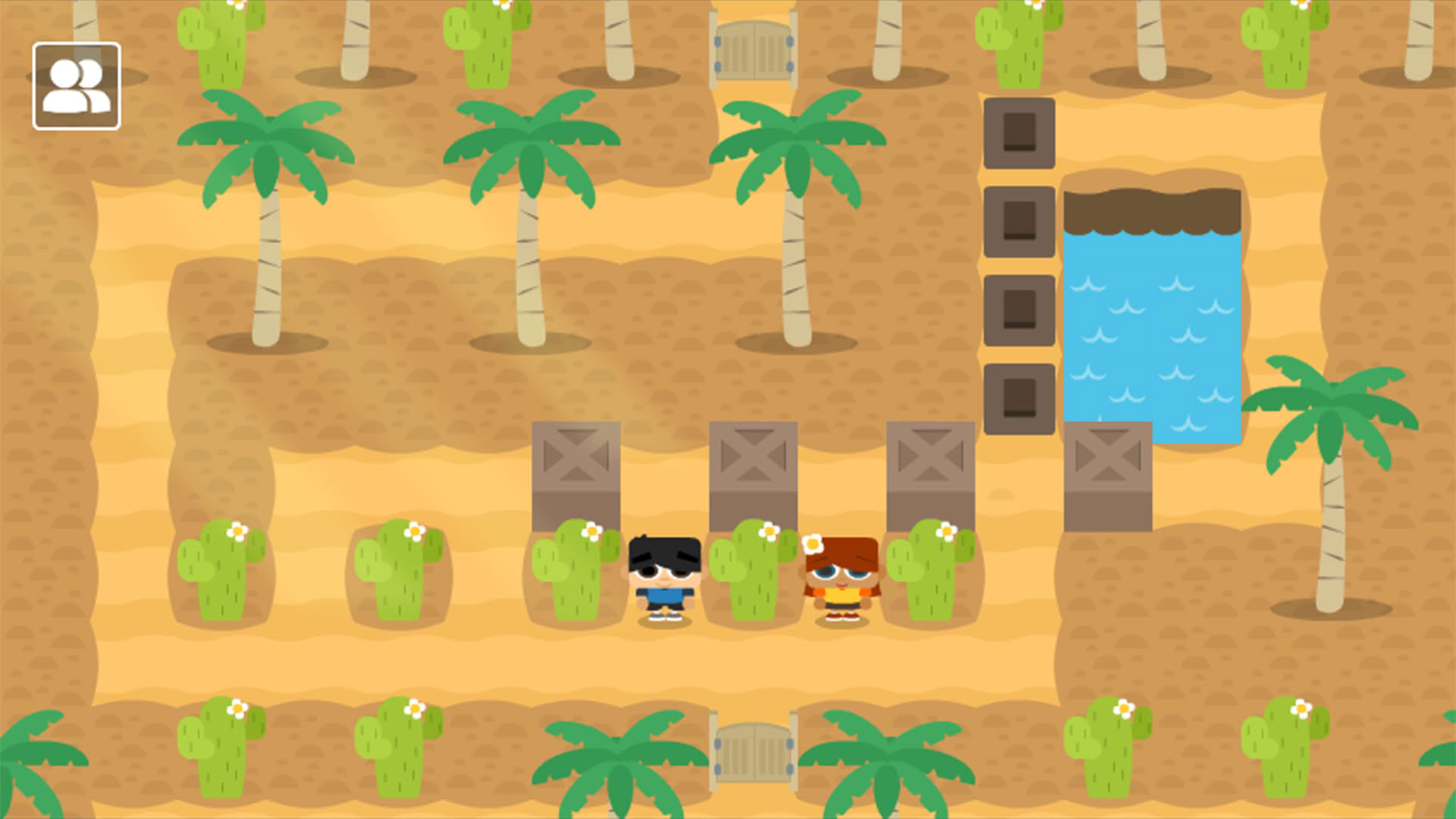 Screenshot for Sokoban Land DX