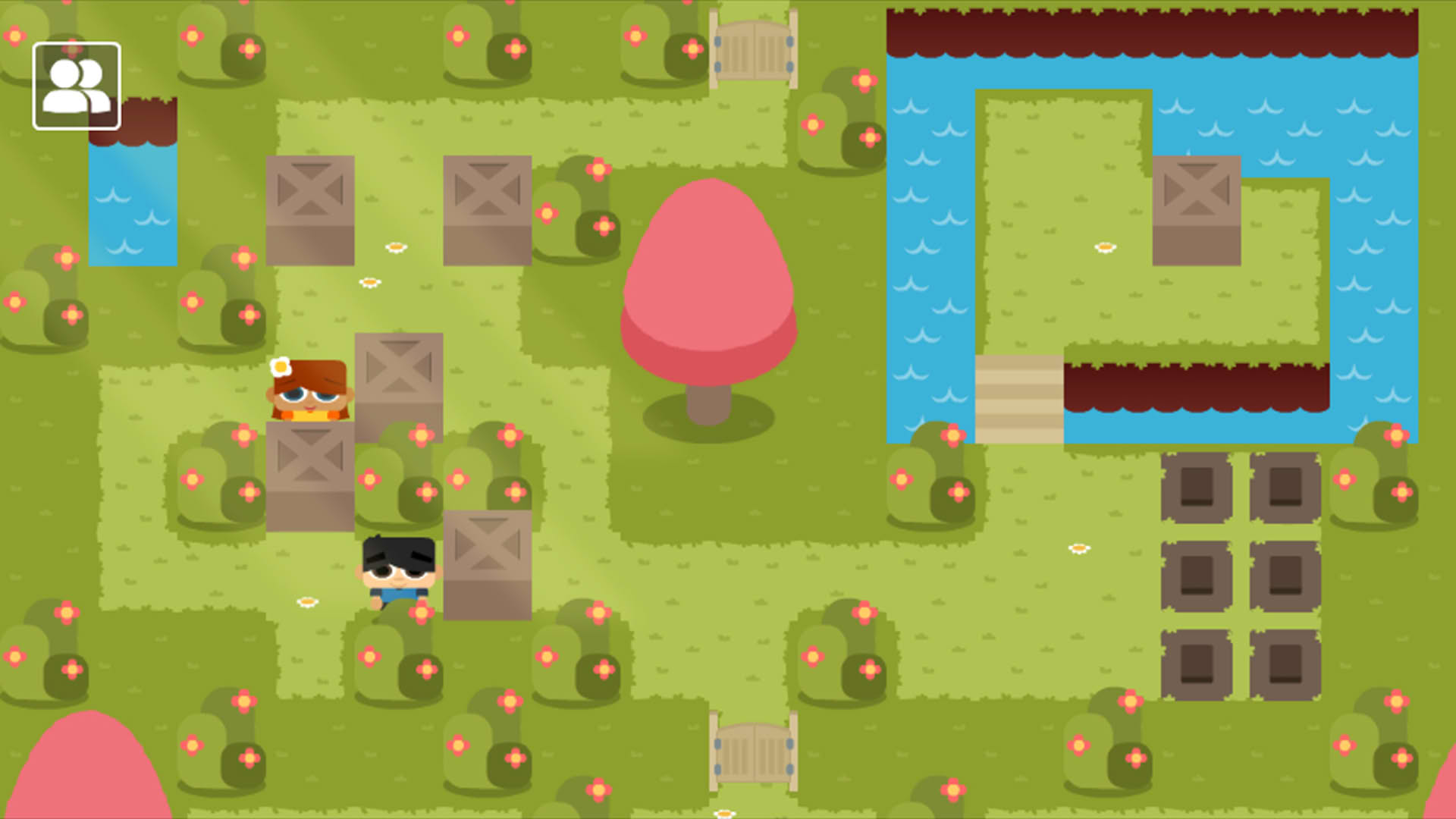 Screenshot for Sokoban Land DX