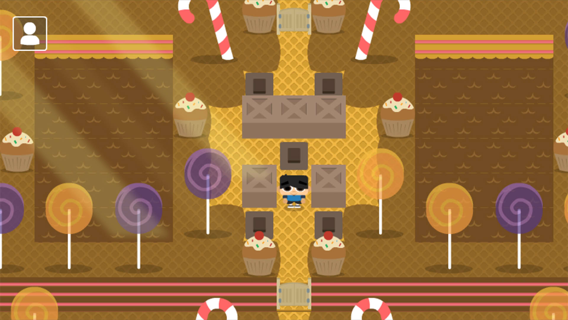 Screenshot for Sokoban Land DX