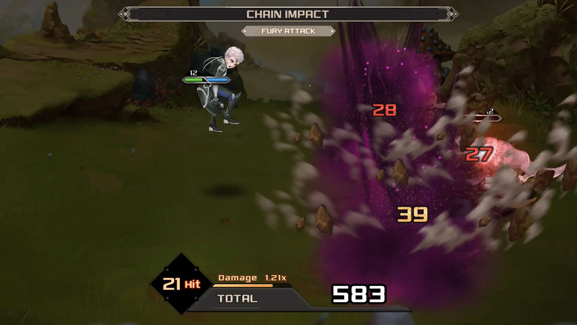 Screenshot for Azure Saga: Pathfinder