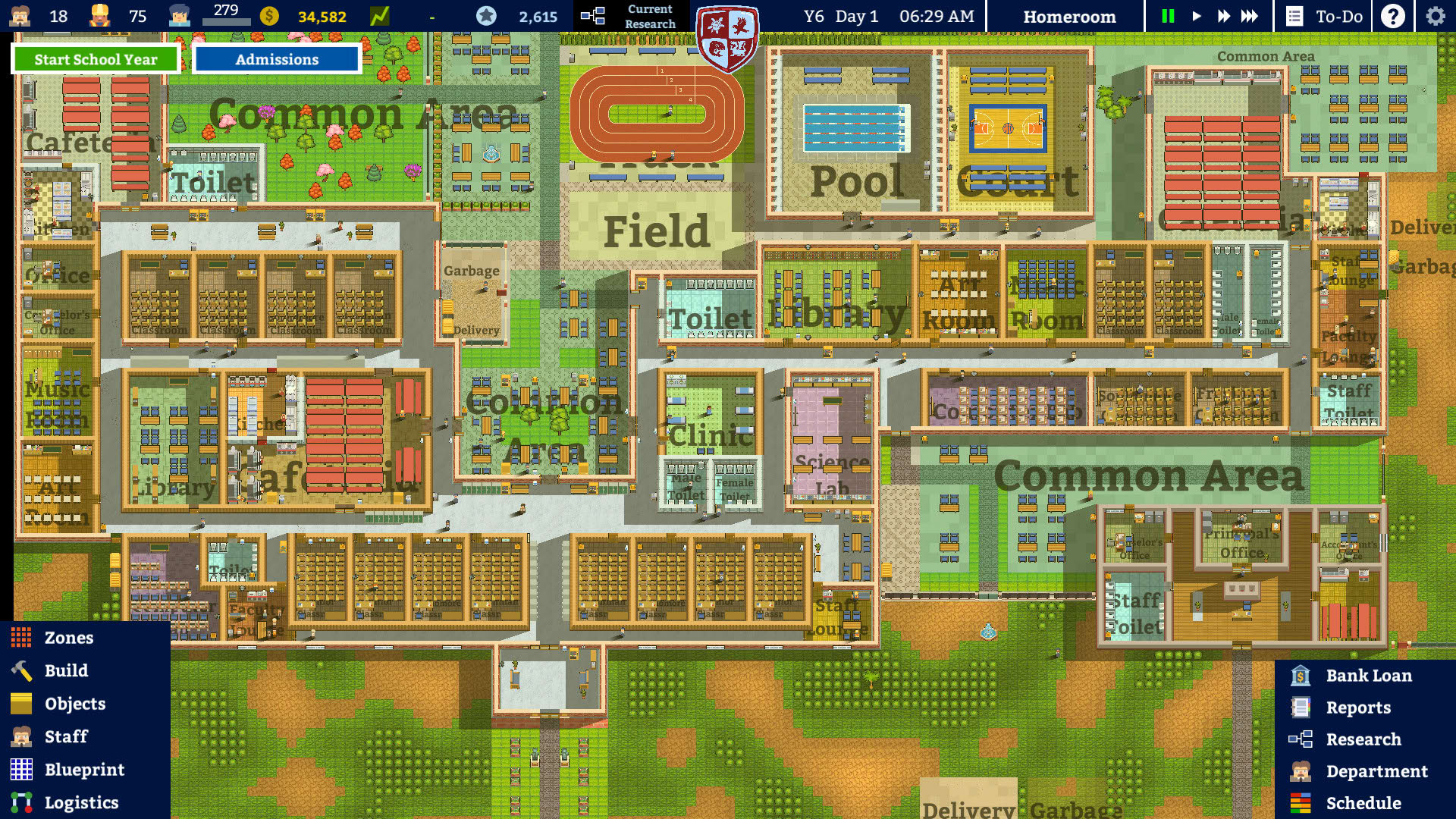 Screenshot for Academia: School Simulator