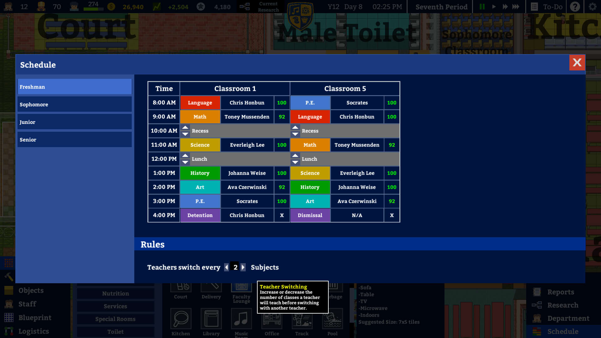 Screenshot for Academia: School Simulator