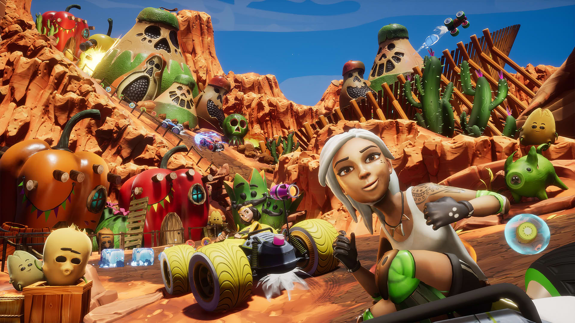 Screenshot for All-Star Fruit Racing