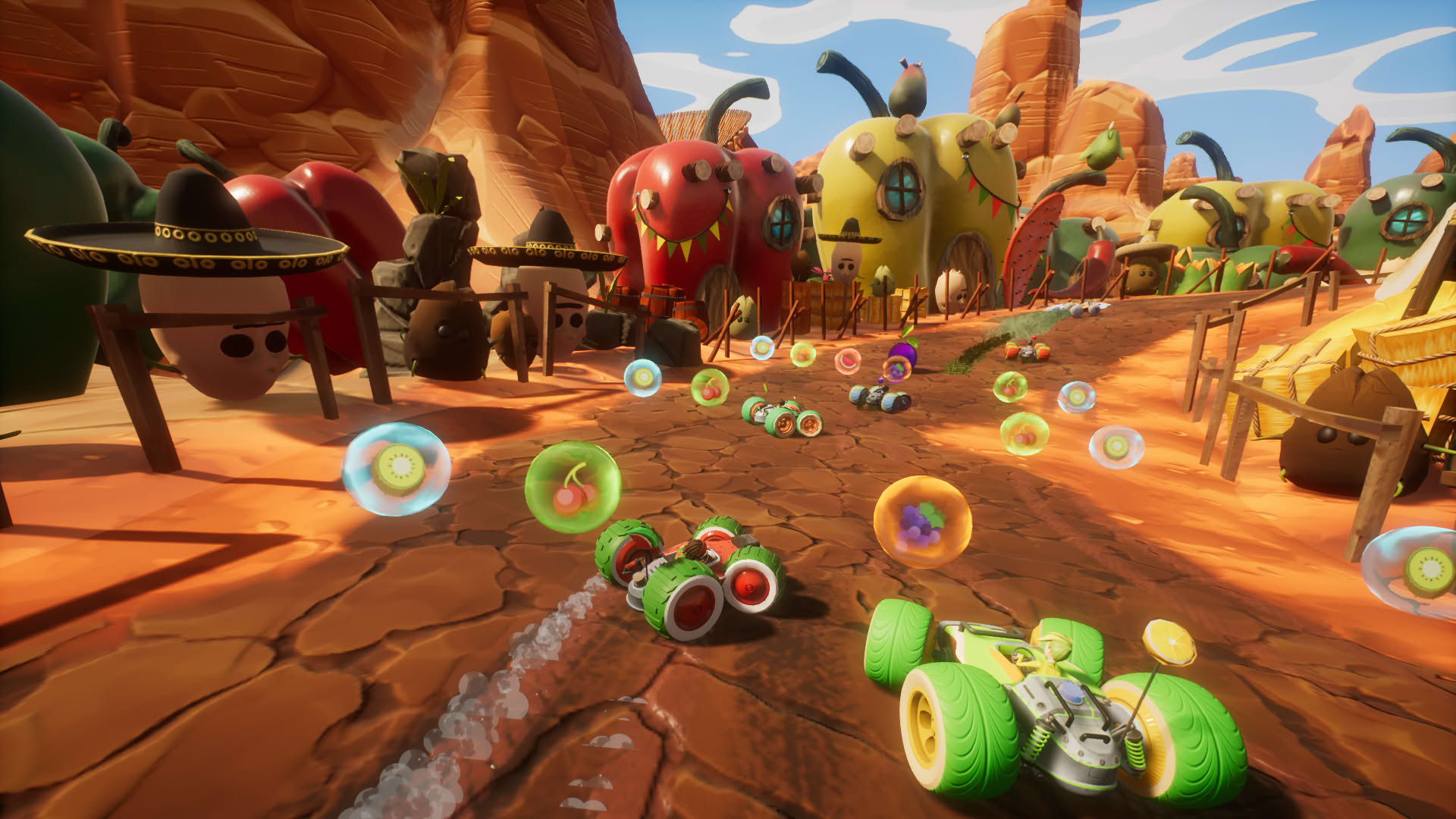 Screenshot for All-Star Fruit Racing