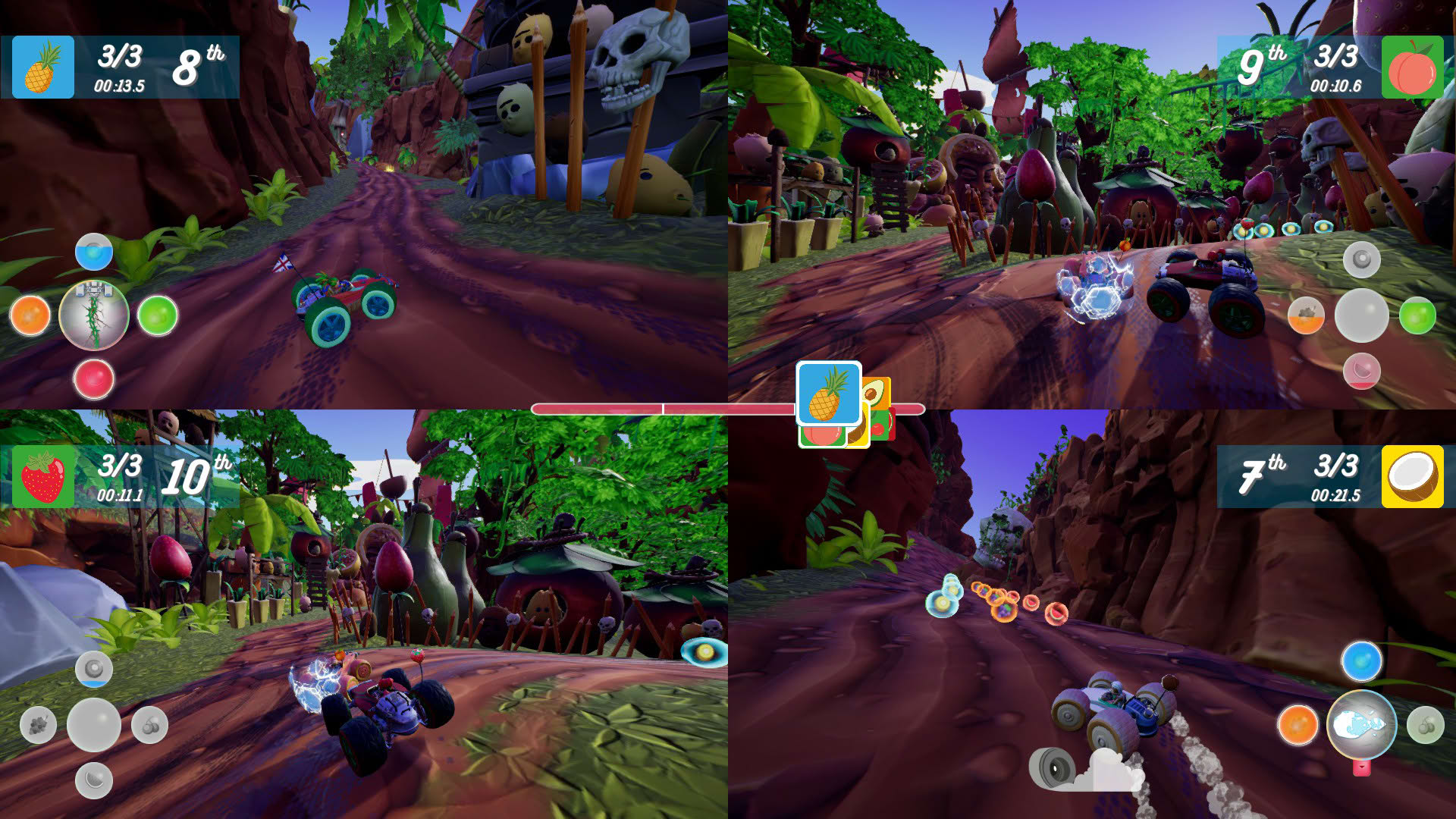 Screenshot for All-Star Fruit Racing