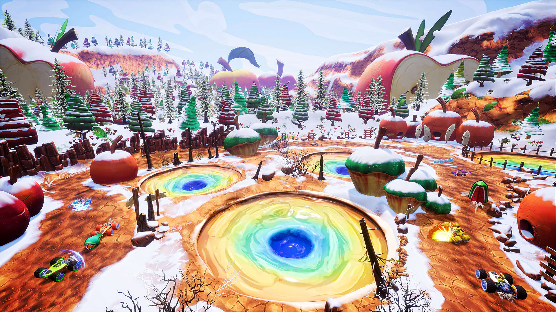 Screenshot for All-Star Fruit Racing