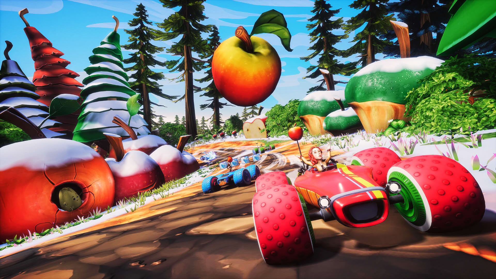 Screenshot for All-Star Fruit Racing