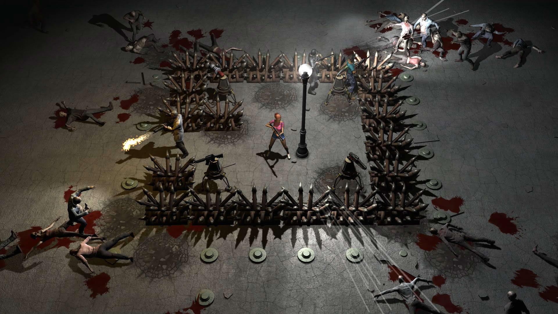 Screenshot for Yet Another Zombie Defense HD