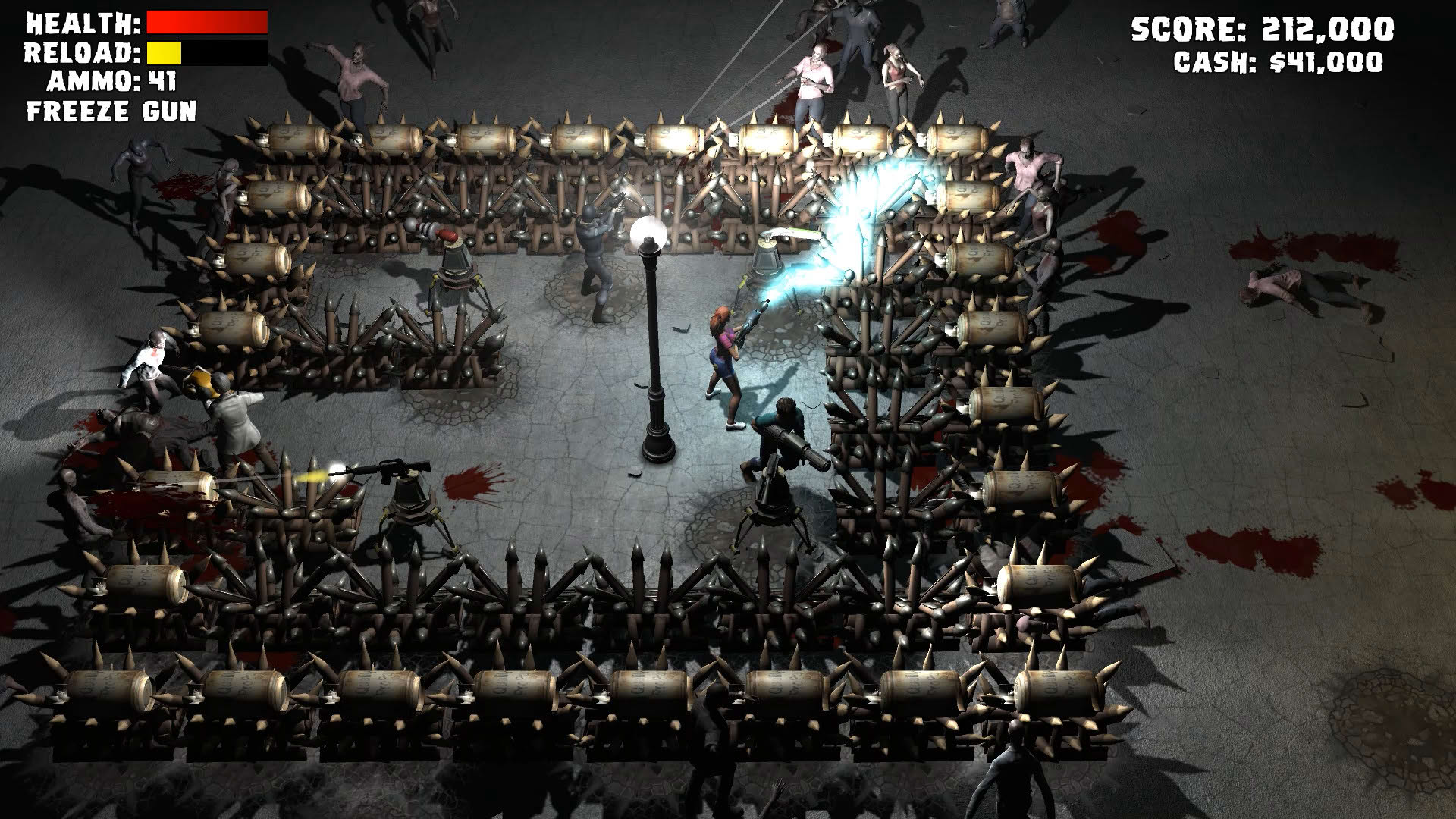 Screenshot for Yet Another Zombie Defense HD