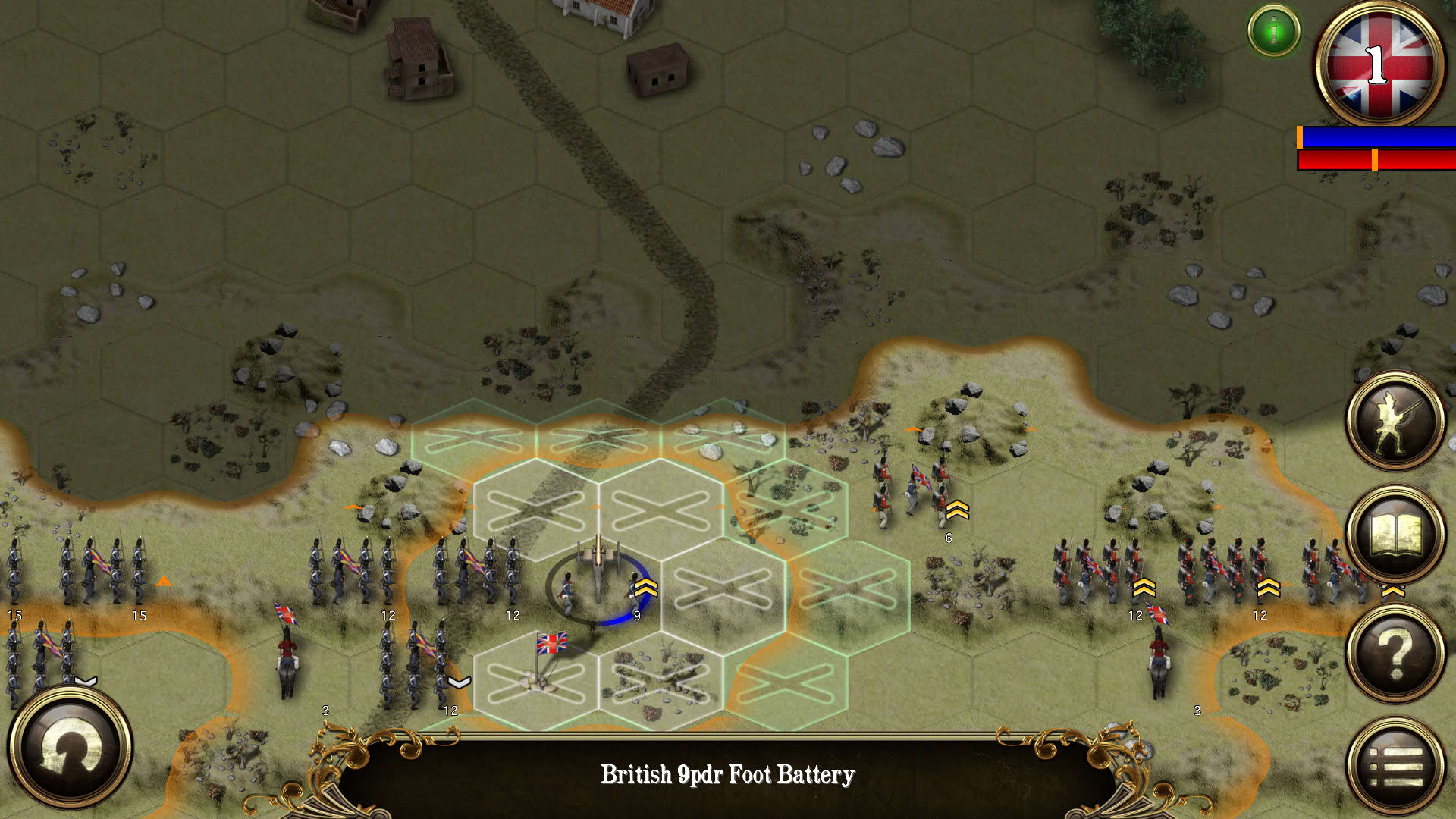 Screenshot for Peninsular War Battles