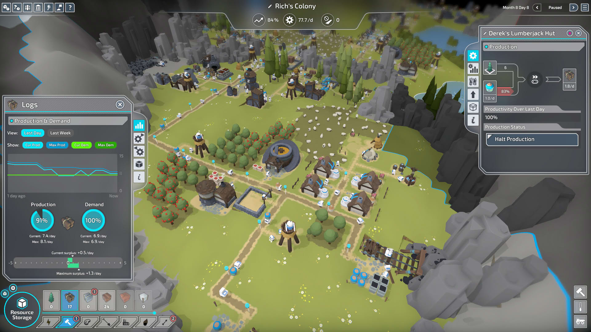 Screenshot for The Colonists
