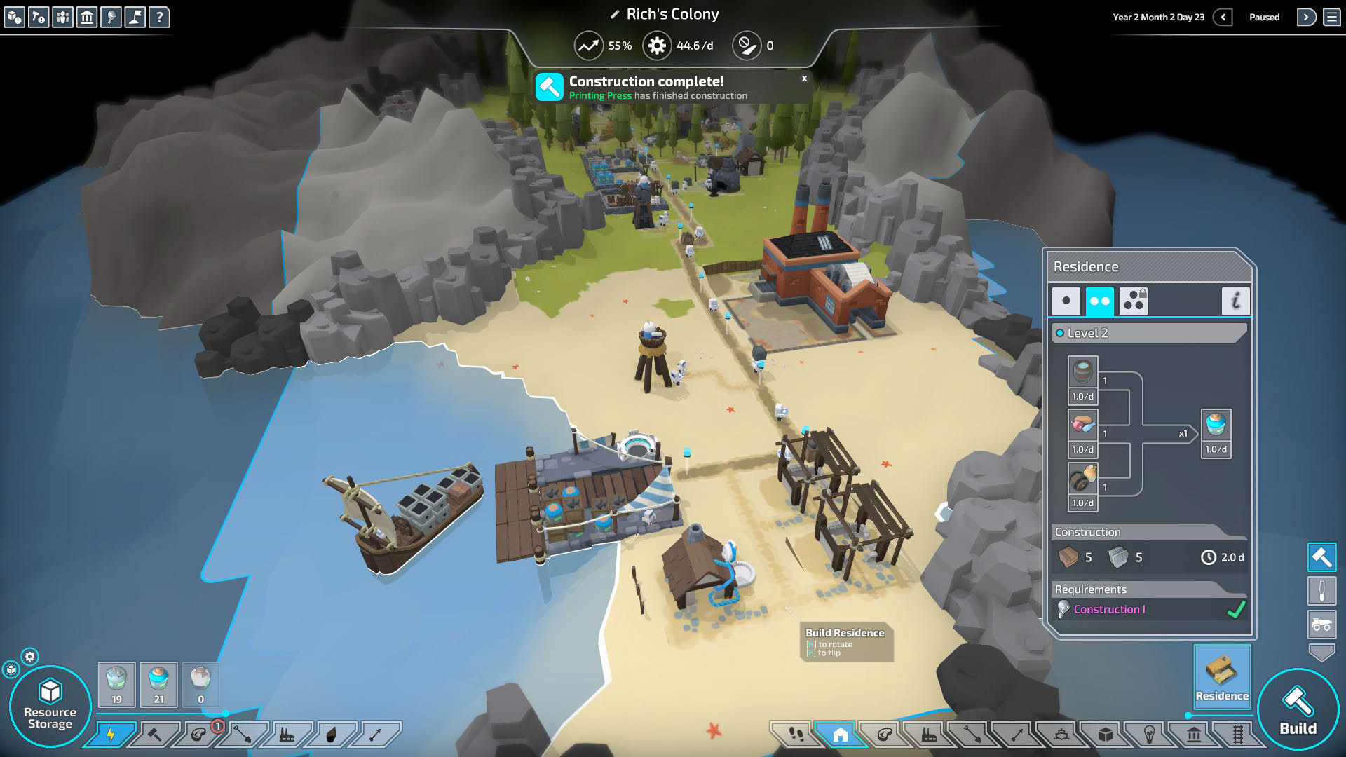 Screenshot for The Colonists