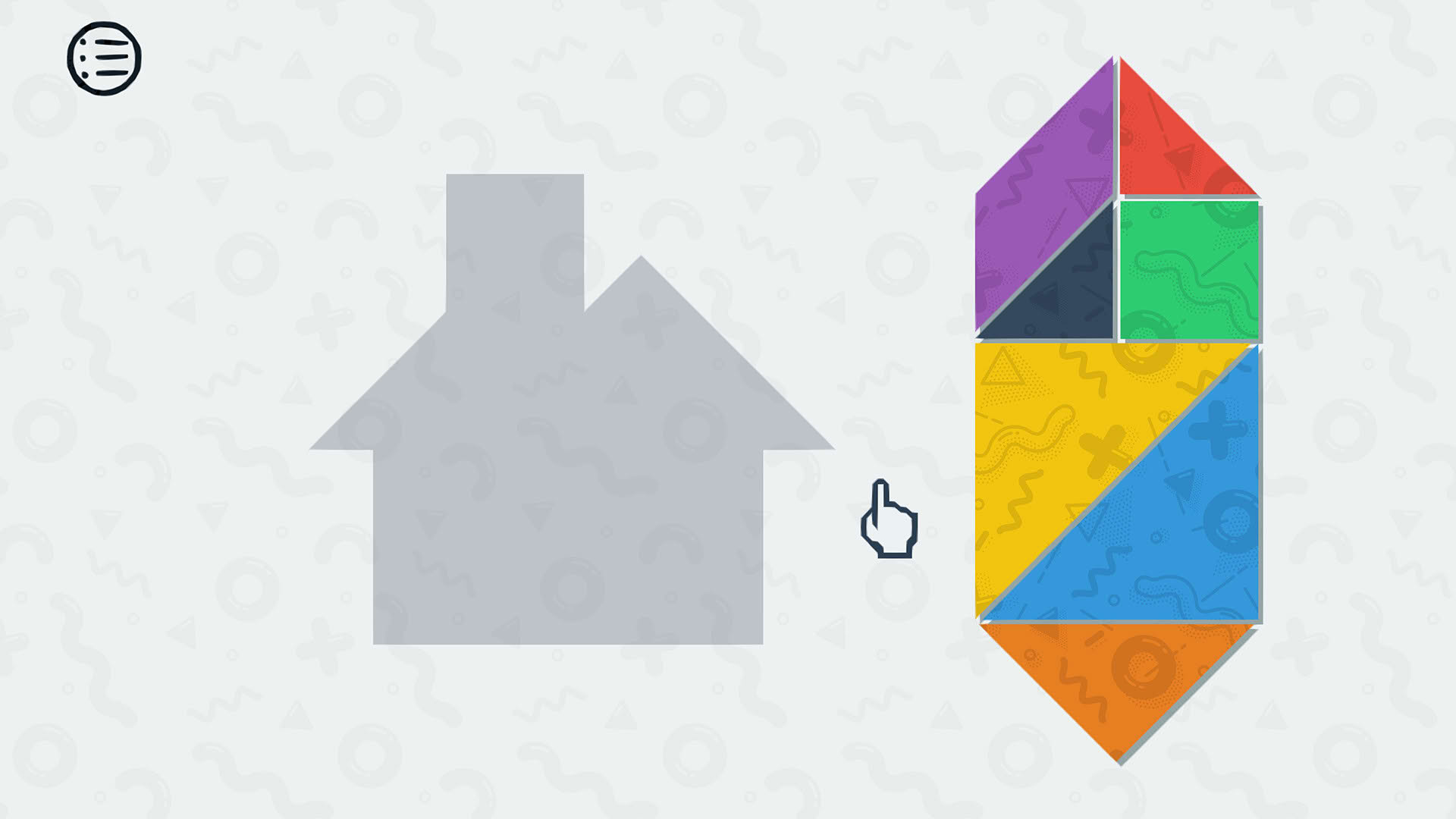 Screenshot for Tangrams Deluxe
