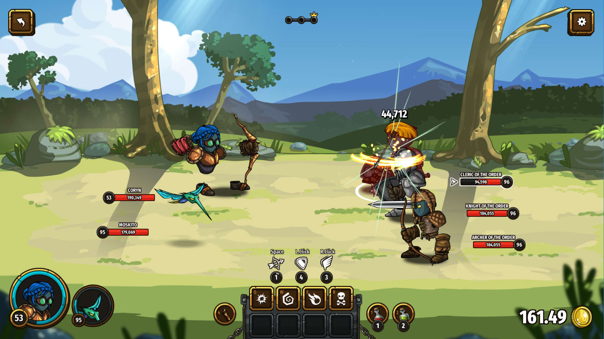 Screenshot for Swords & Souls: Neverseen