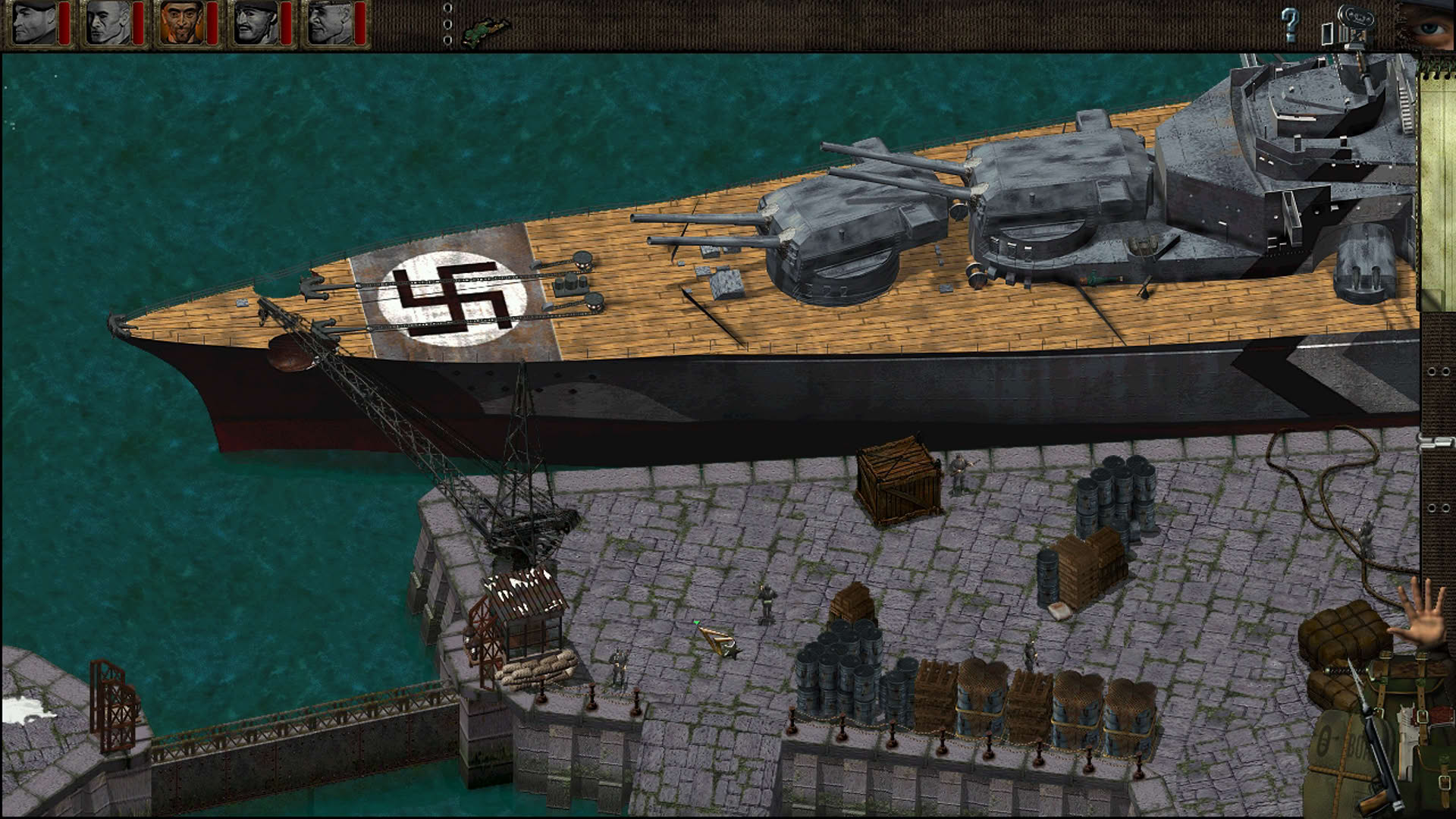 Screenshot for Commandos: Behind Enemy Lines