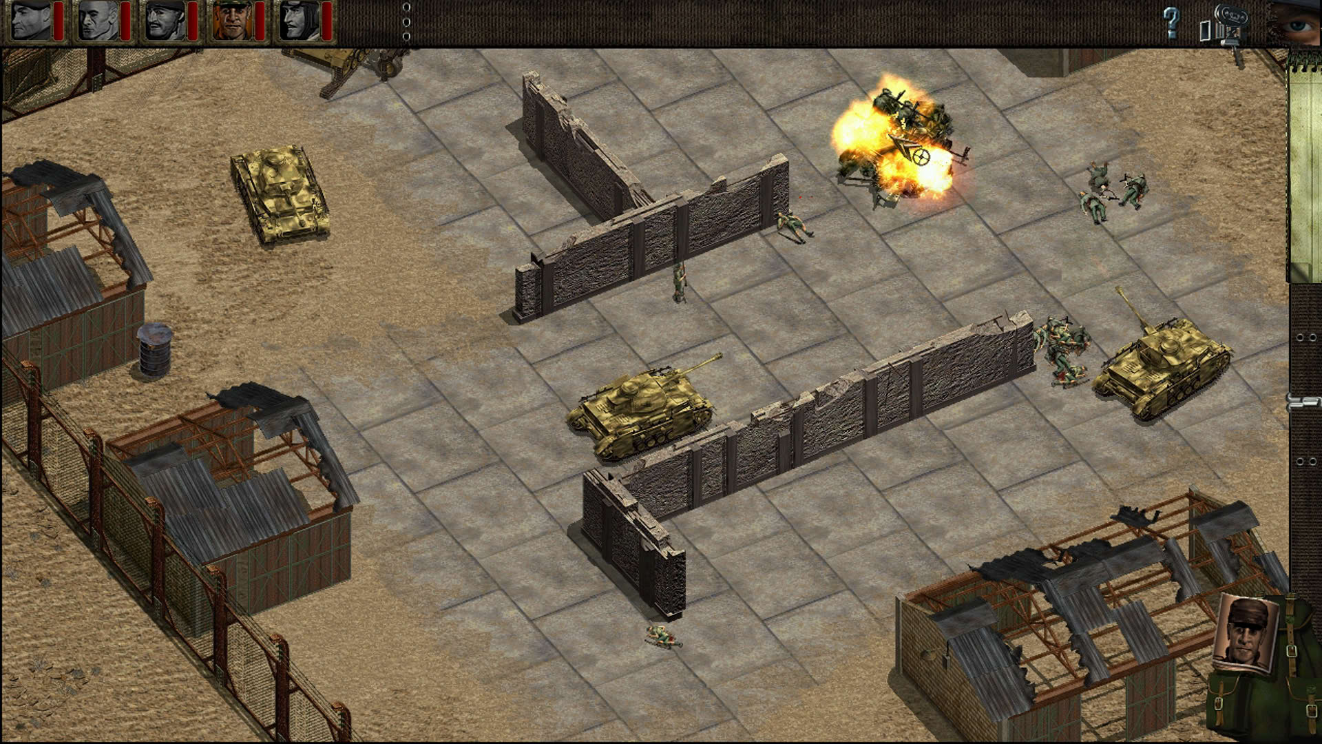 Screenshot for Commandos: Behind Enemy Lines