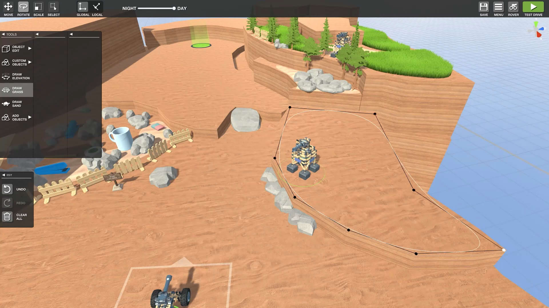 Screenshot for Rover Builder