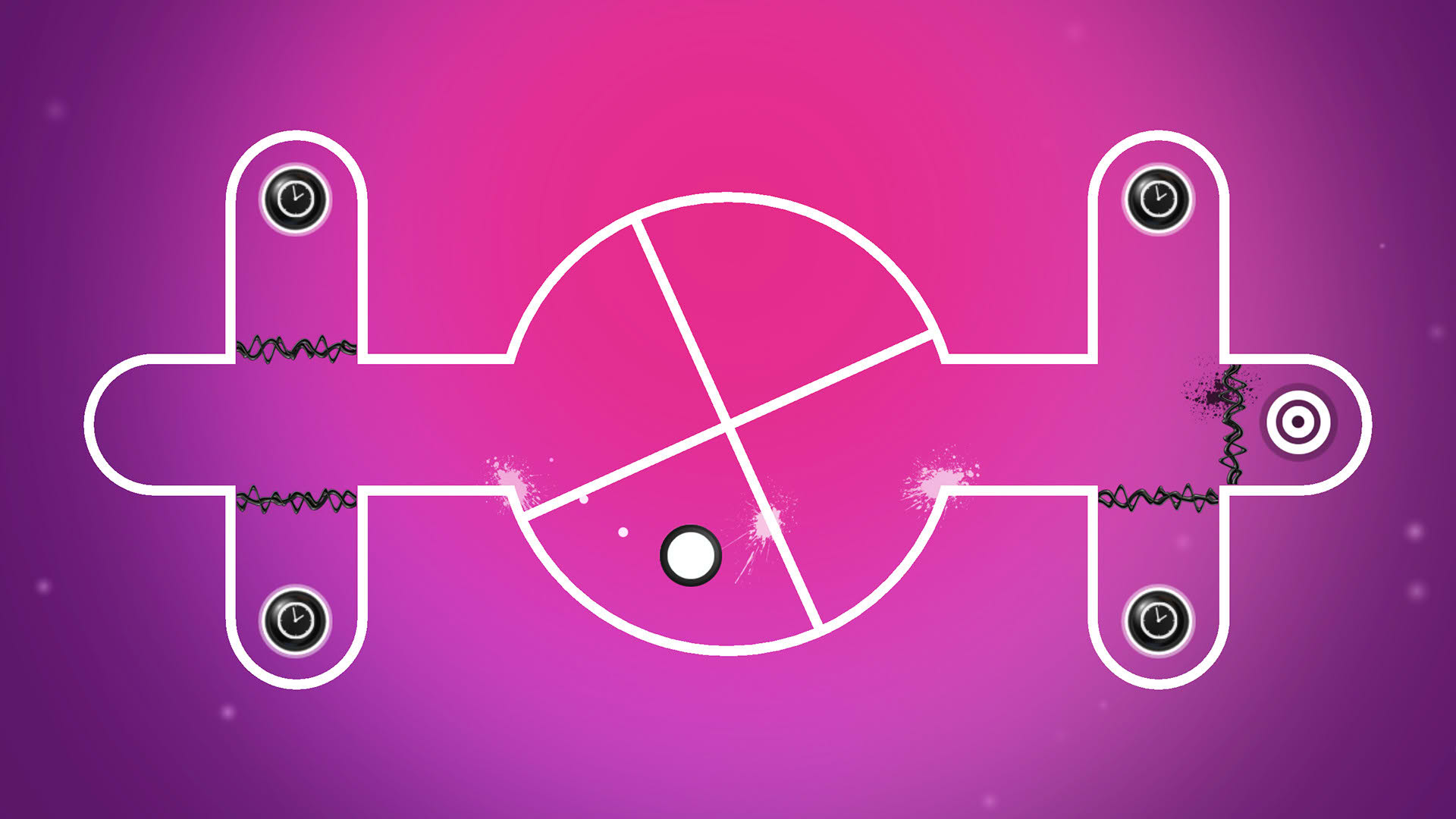 Screenshot for Spiral Splatter