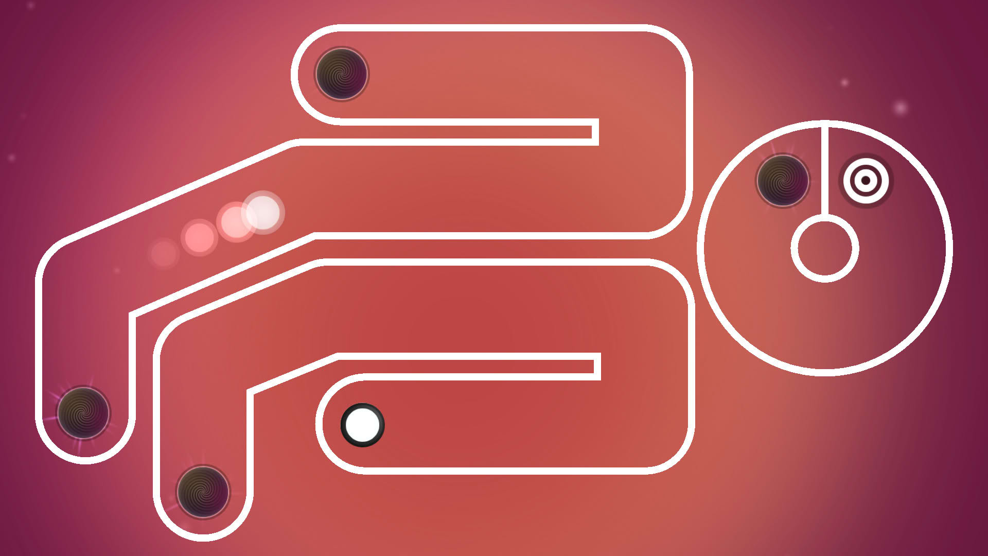 Screenshot for Spiral Splatter