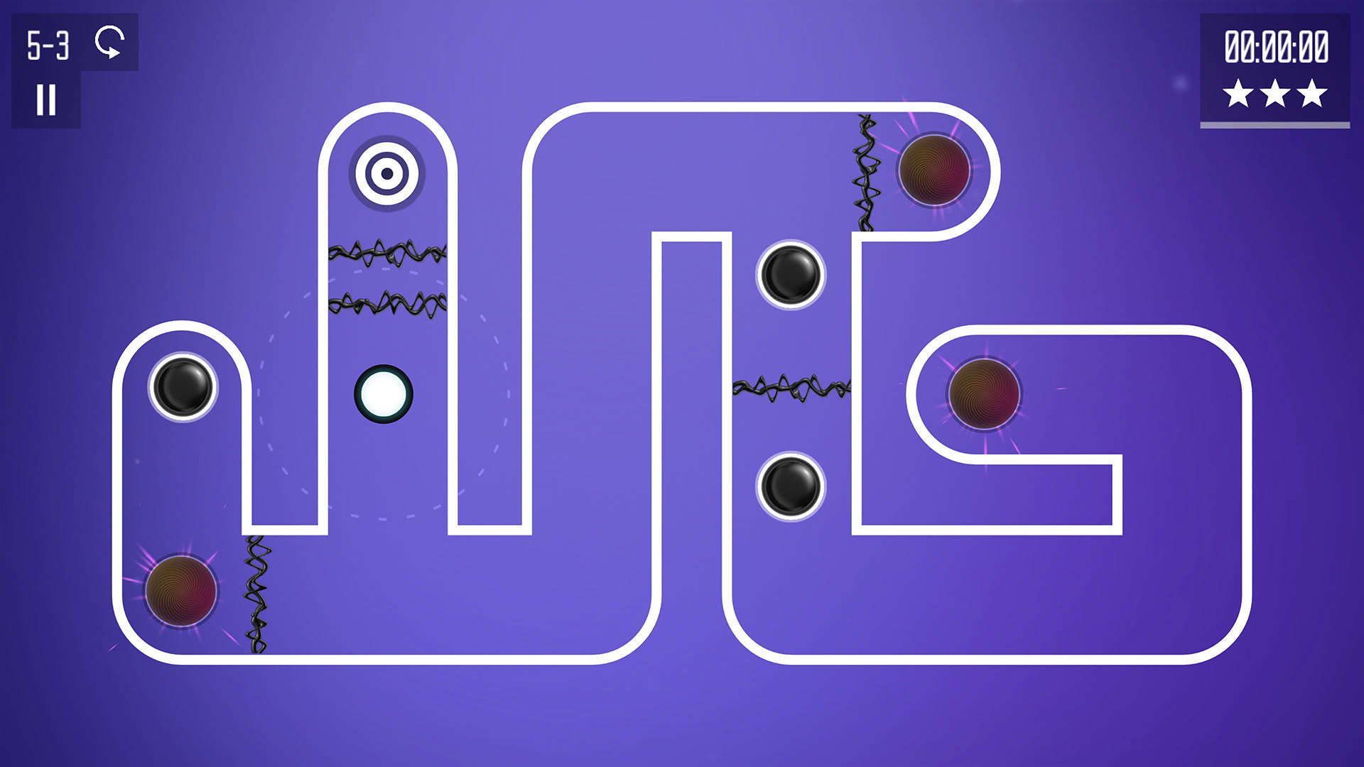 Screenshot for Spiral Splatter