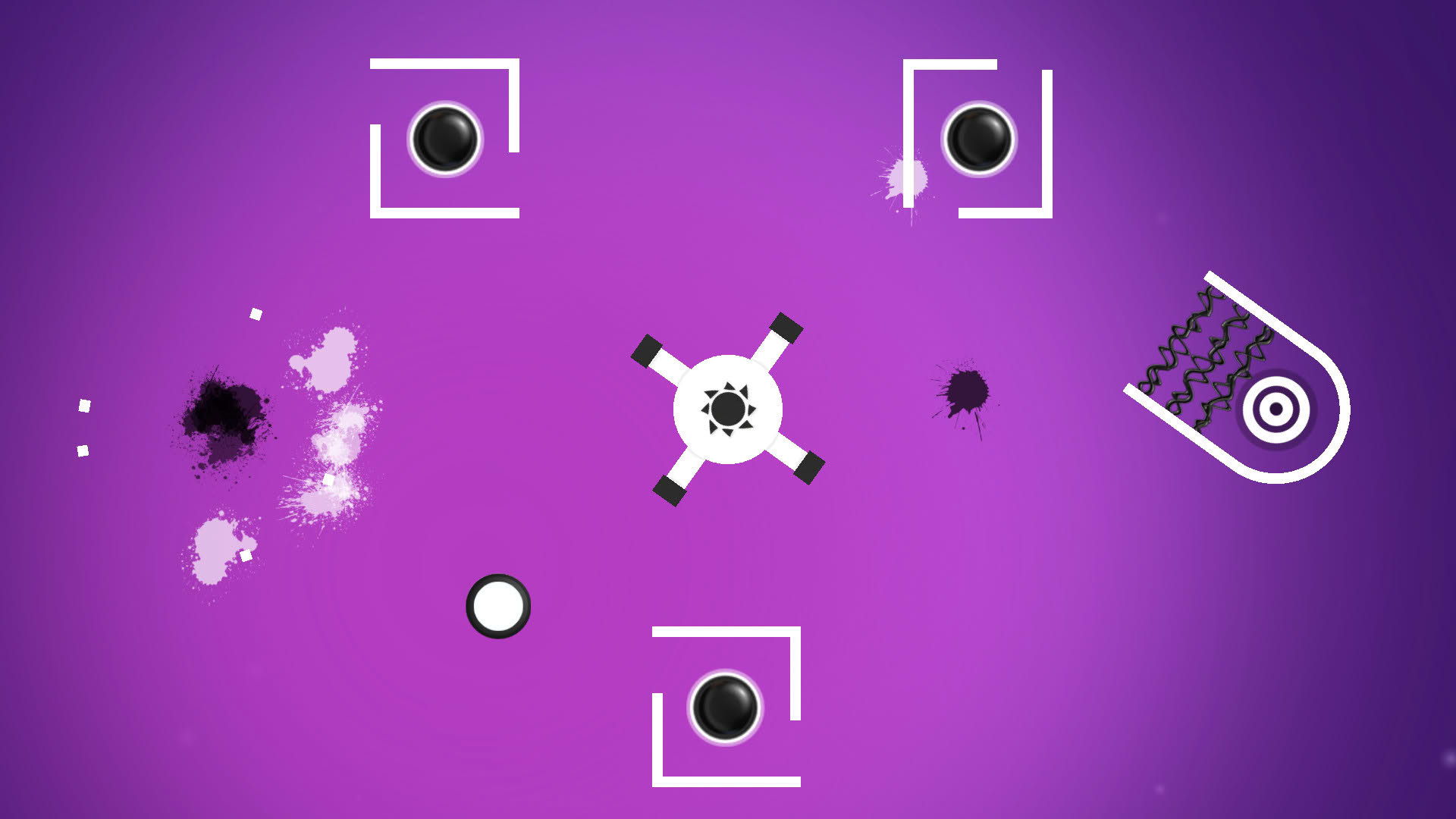 Screenshot for Spiral Splatter