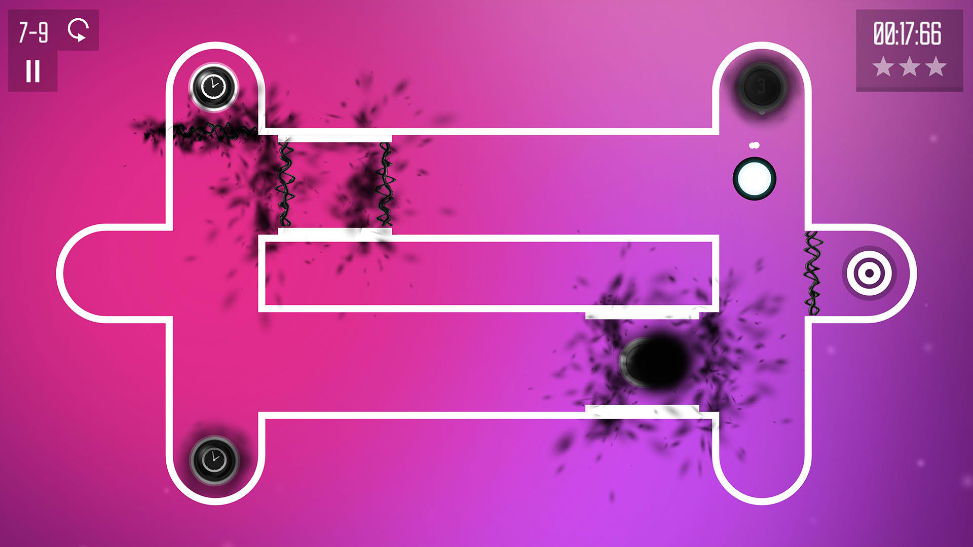 Screenshot for Spiral Splatter