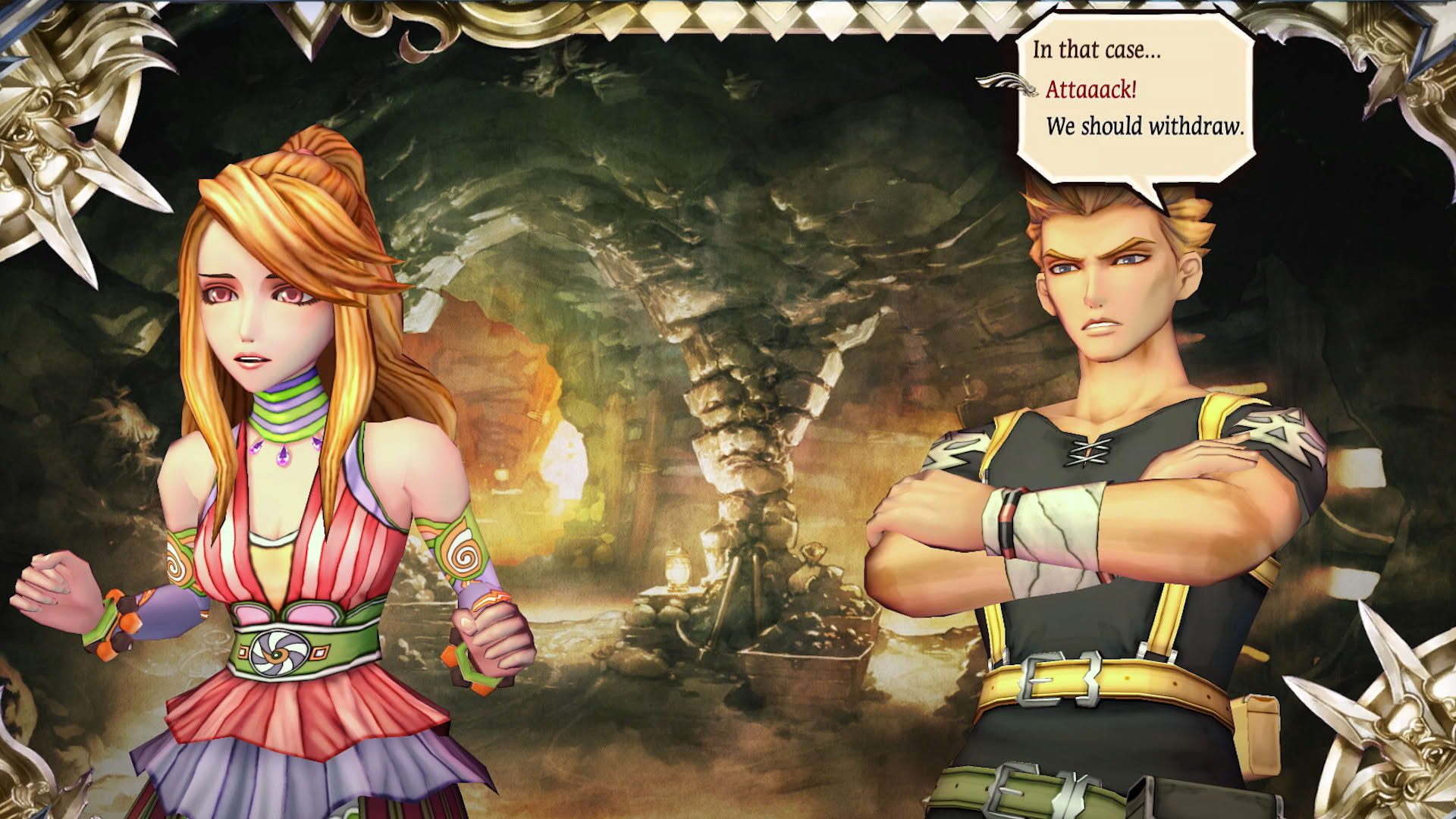 Screenshot for SaGa: Scarlet Grace