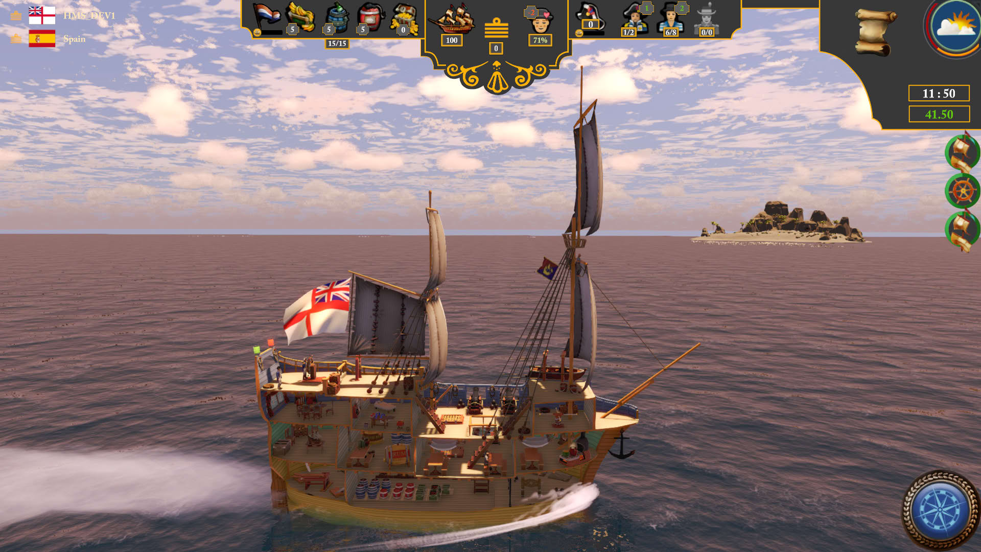 Screenshot for Her Majesty's Ship
