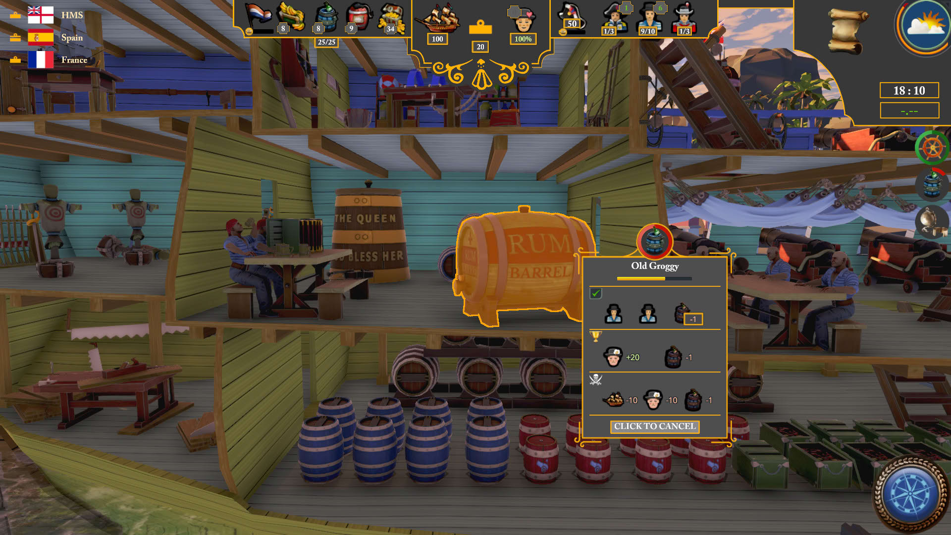 Screenshot for Her Majesty's Ship