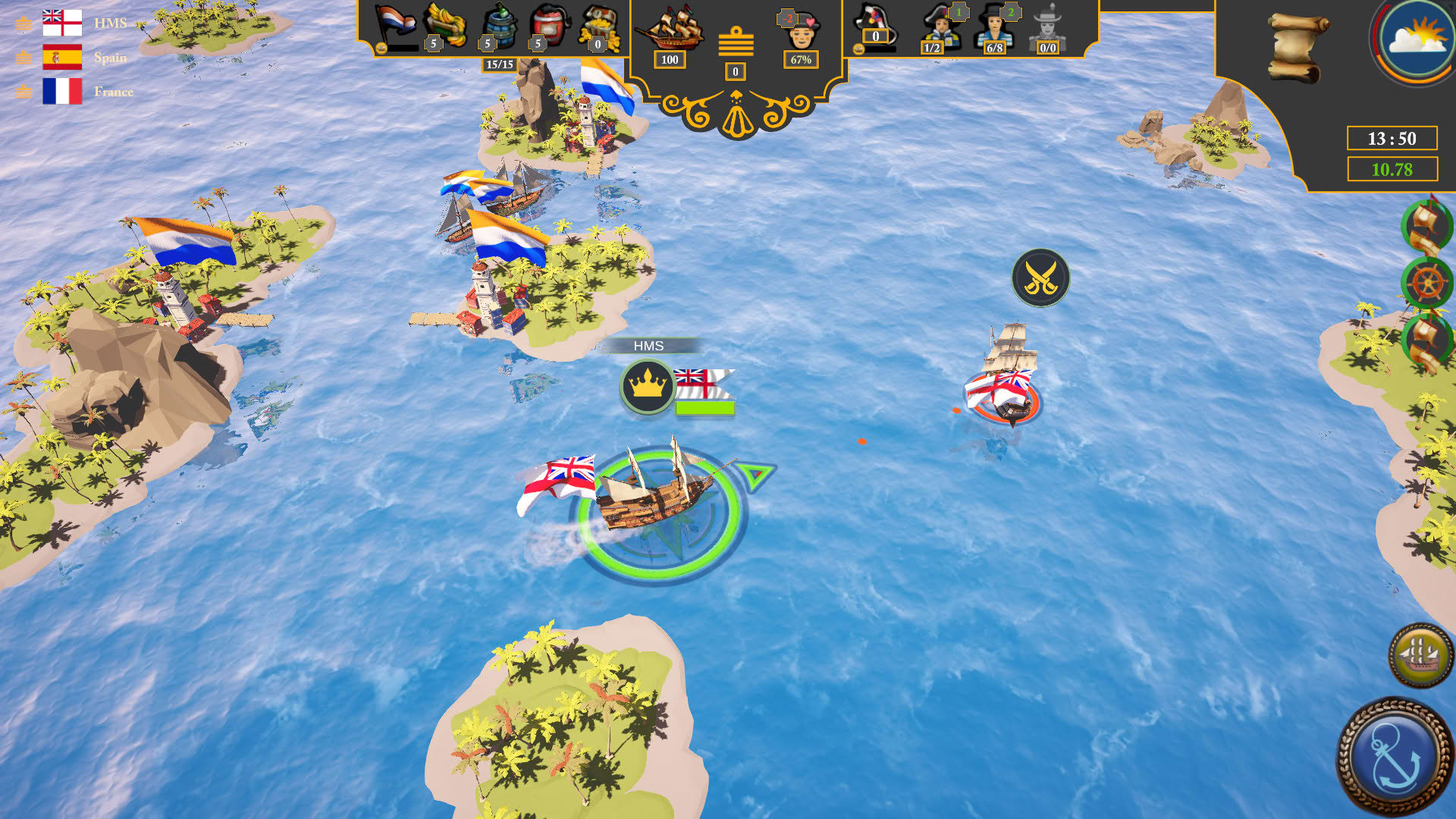 Screenshot for Her Majesty's Ship