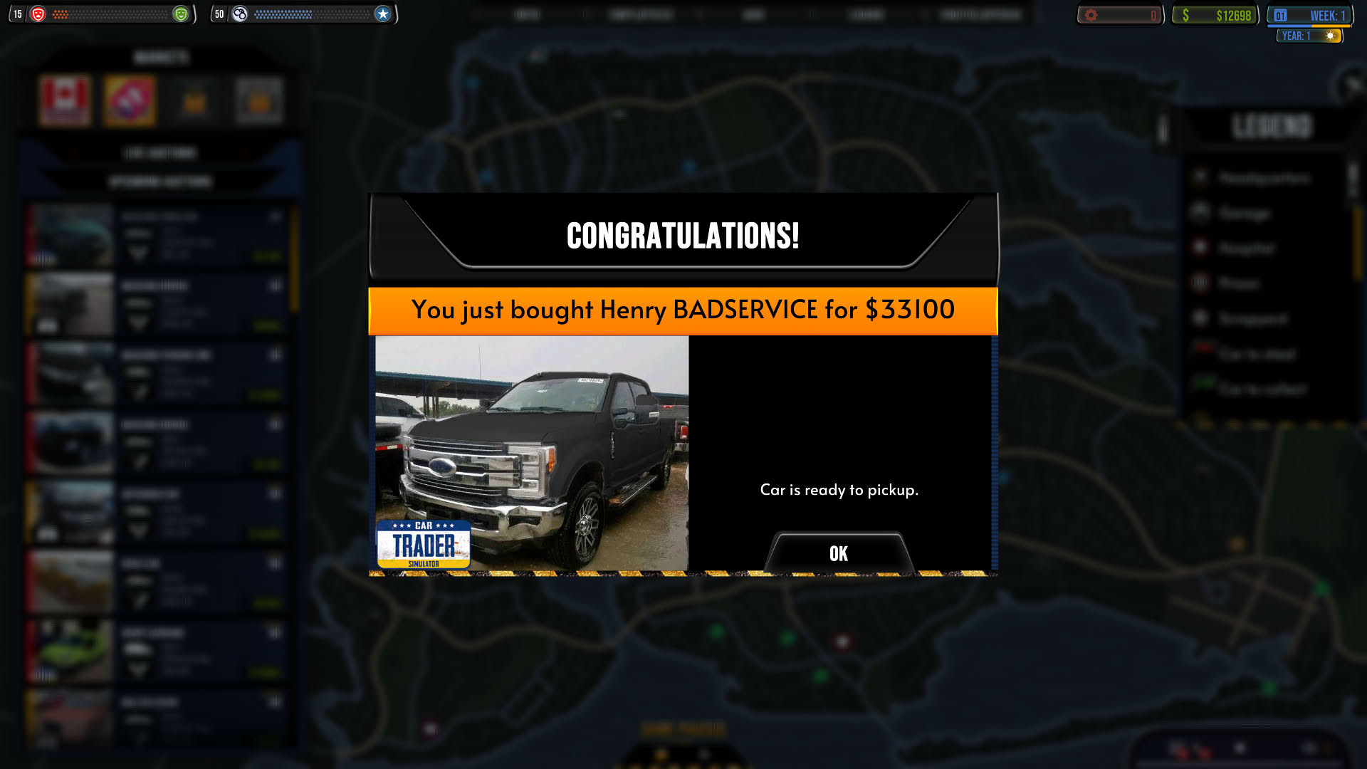 Screenshot for Car Trader Simulator