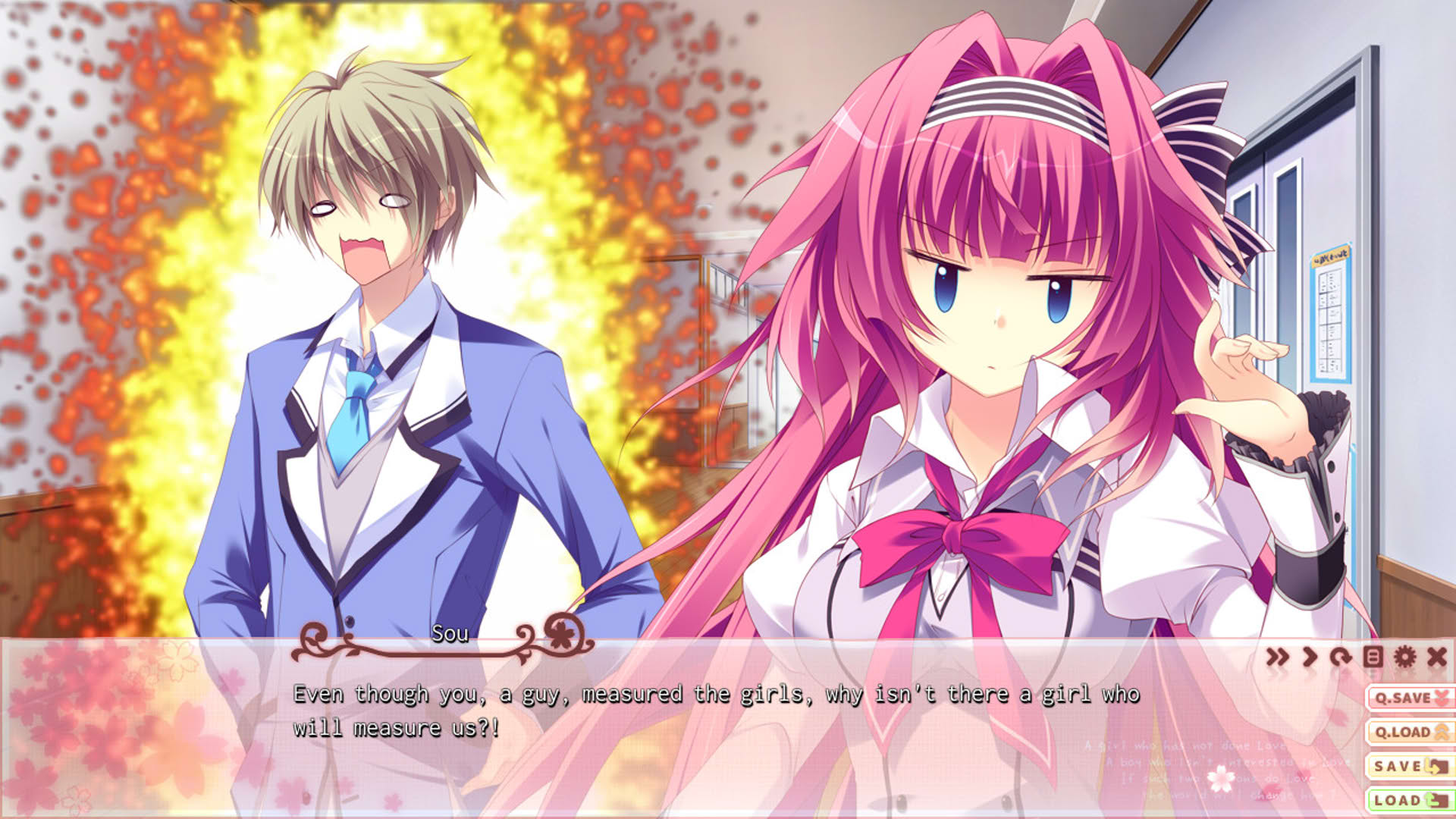 Screenshot for Saku Saku: Love Blooms with the Cherry Blossoms