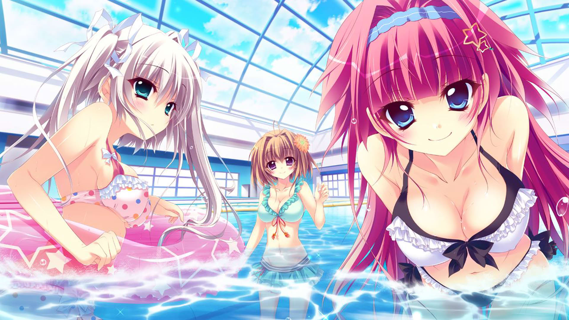Screenshot for Saku Saku: Love Blooms with the Cherry Blossoms