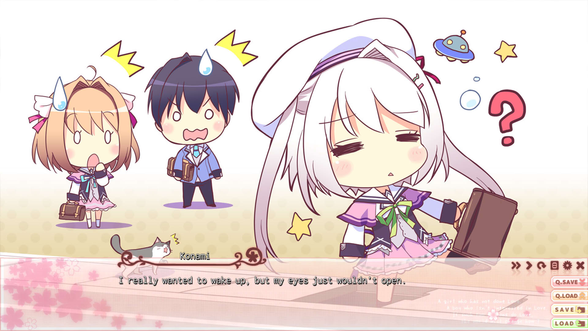 Screenshot for Saku Saku: Love Blooms with the Cherry Blossoms