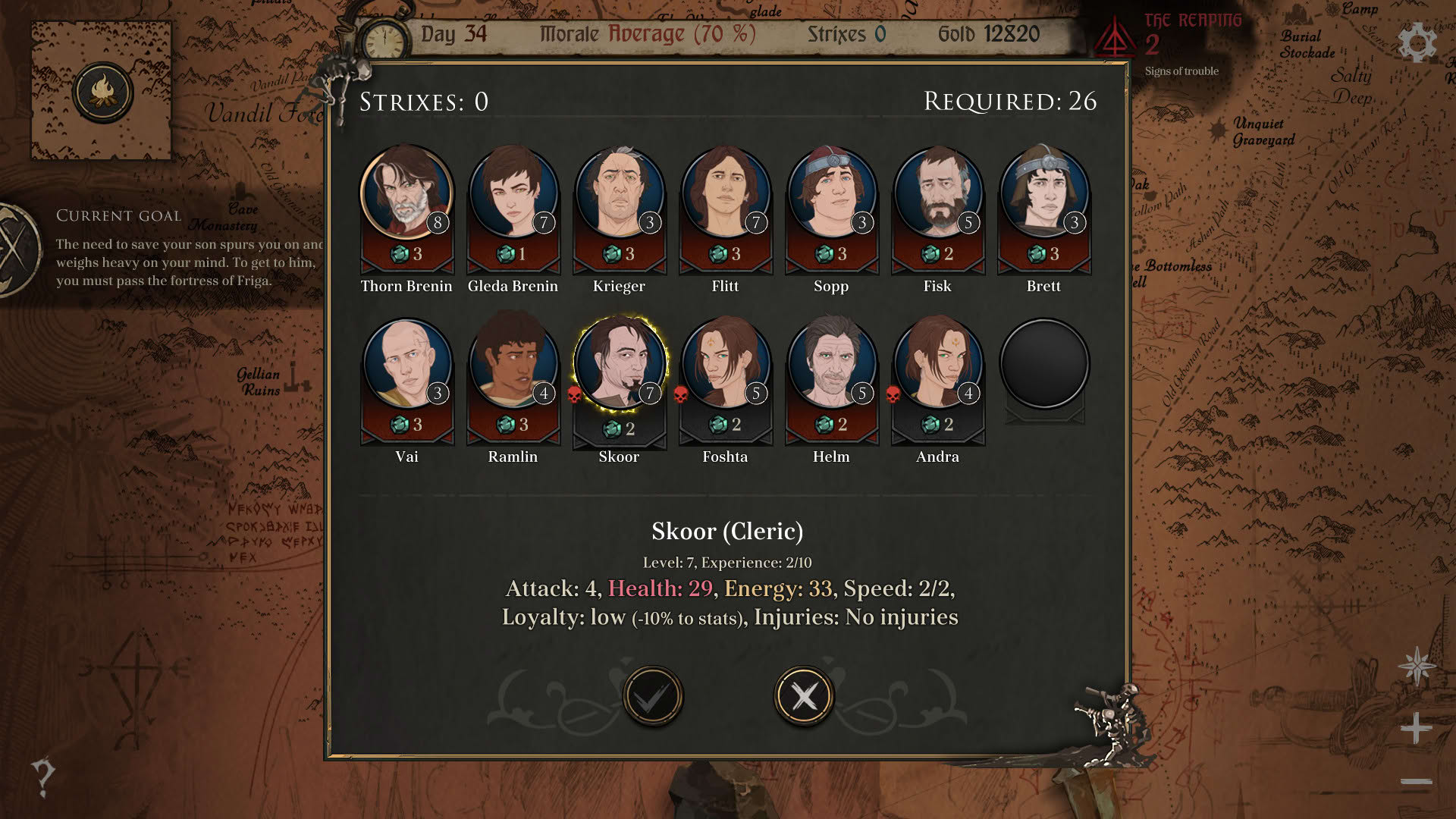 Screenshot for Ash of Gods: Redemption