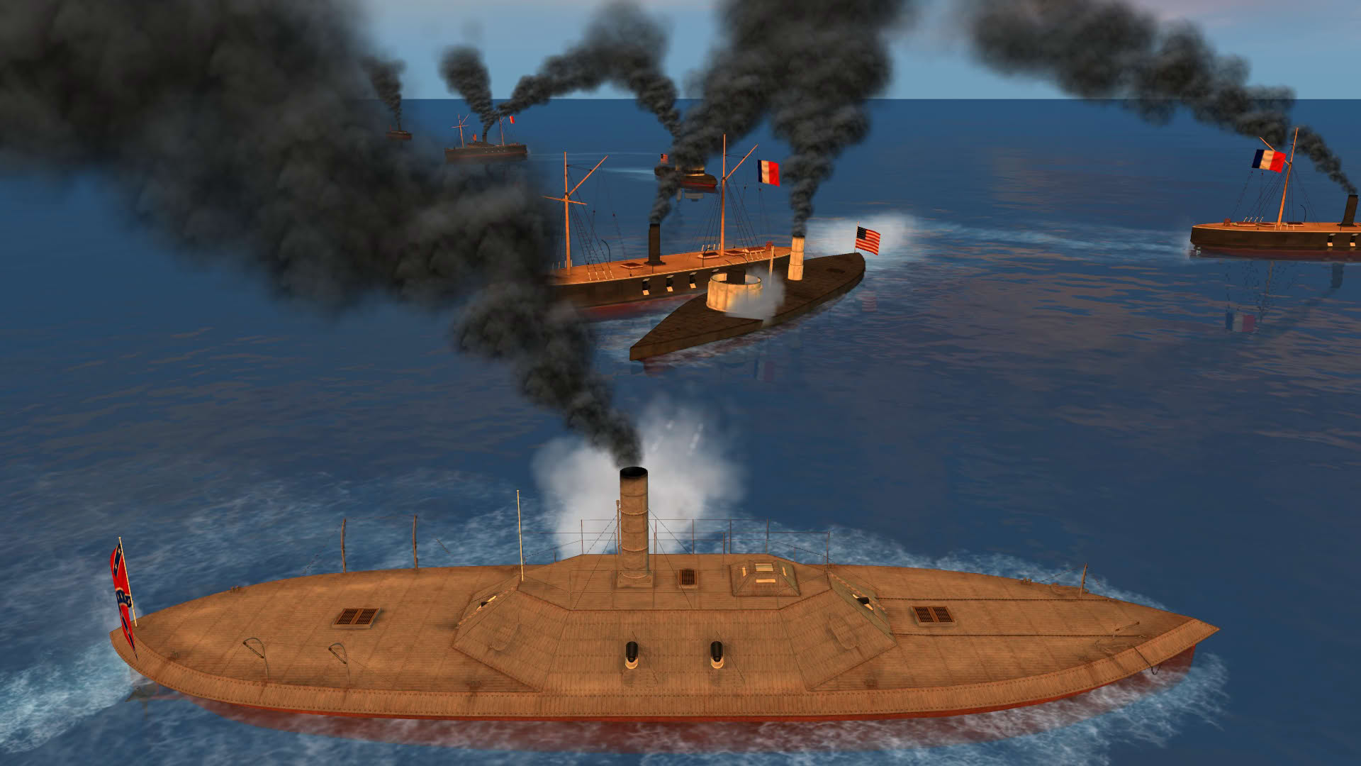 Screenshot for Clad in Iron: Gulf of Mexico 1864