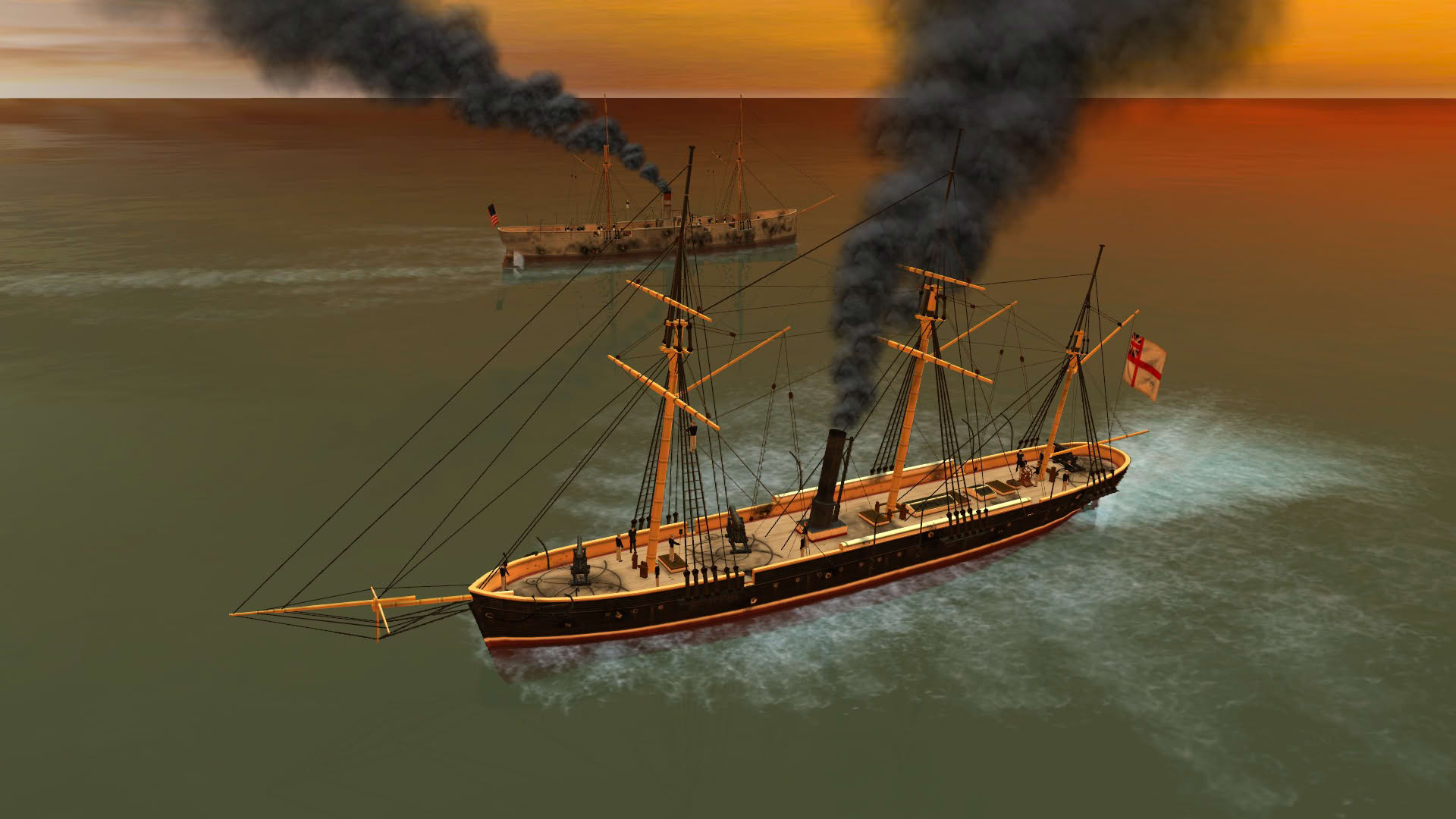 Screenshot for Clad in Iron: Gulf of Mexico 1864