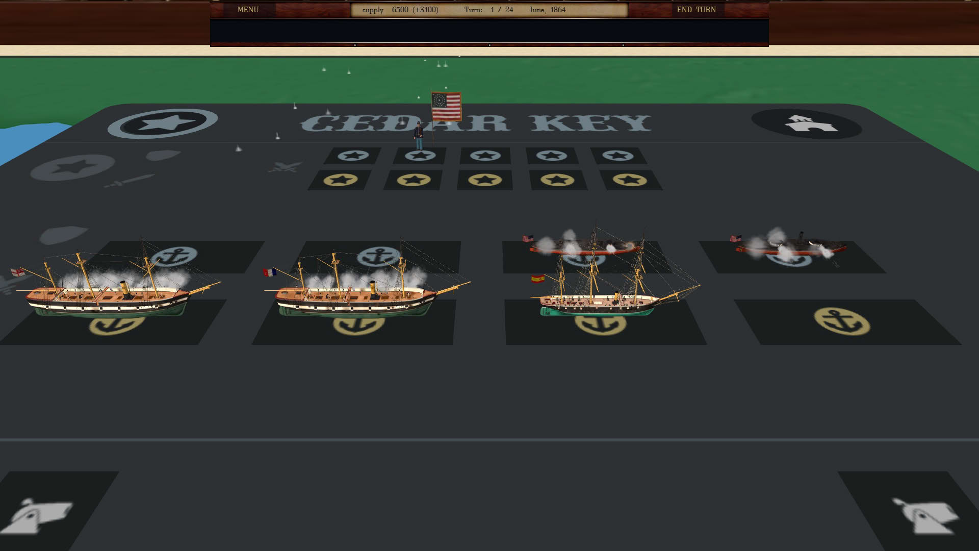 Screenshot for Clad in Iron: Gulf of Mexico 1864