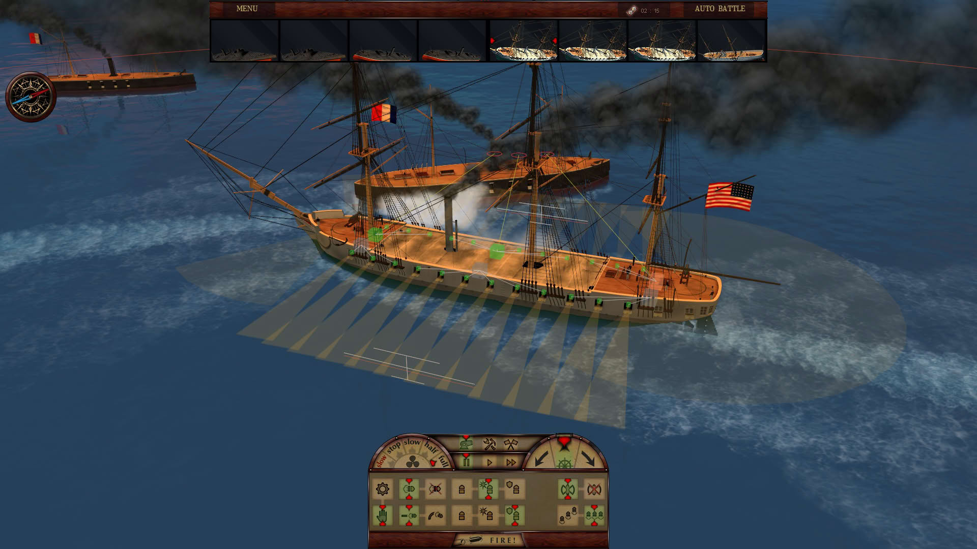Screenshot for Clad in Iron: Gulf of Mexico 1864
