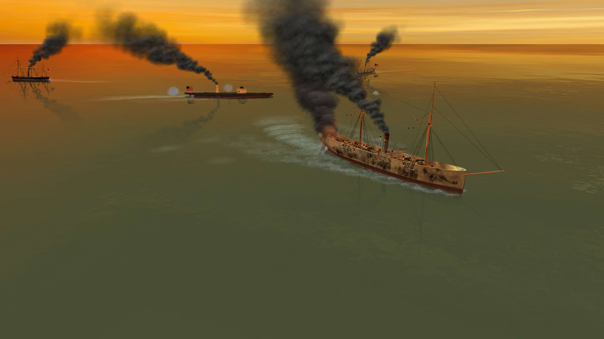 Screenshot for Clad in Iron: Gulf of Mexico 1864