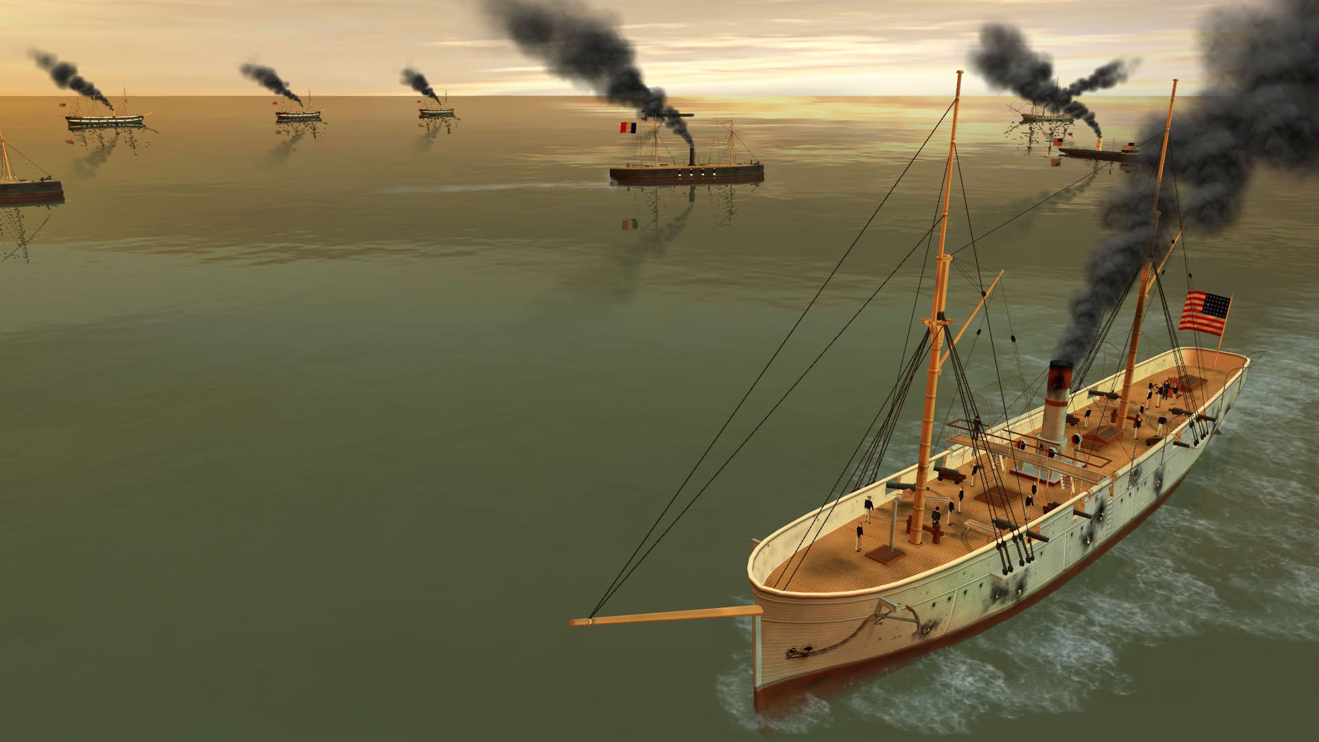 Screenshot for Clad in Iron: Gulf of Mexico 1864