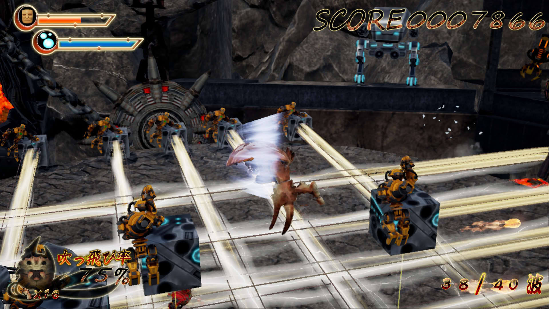 Screenshot for Kaniman vs. Mecha Monkey